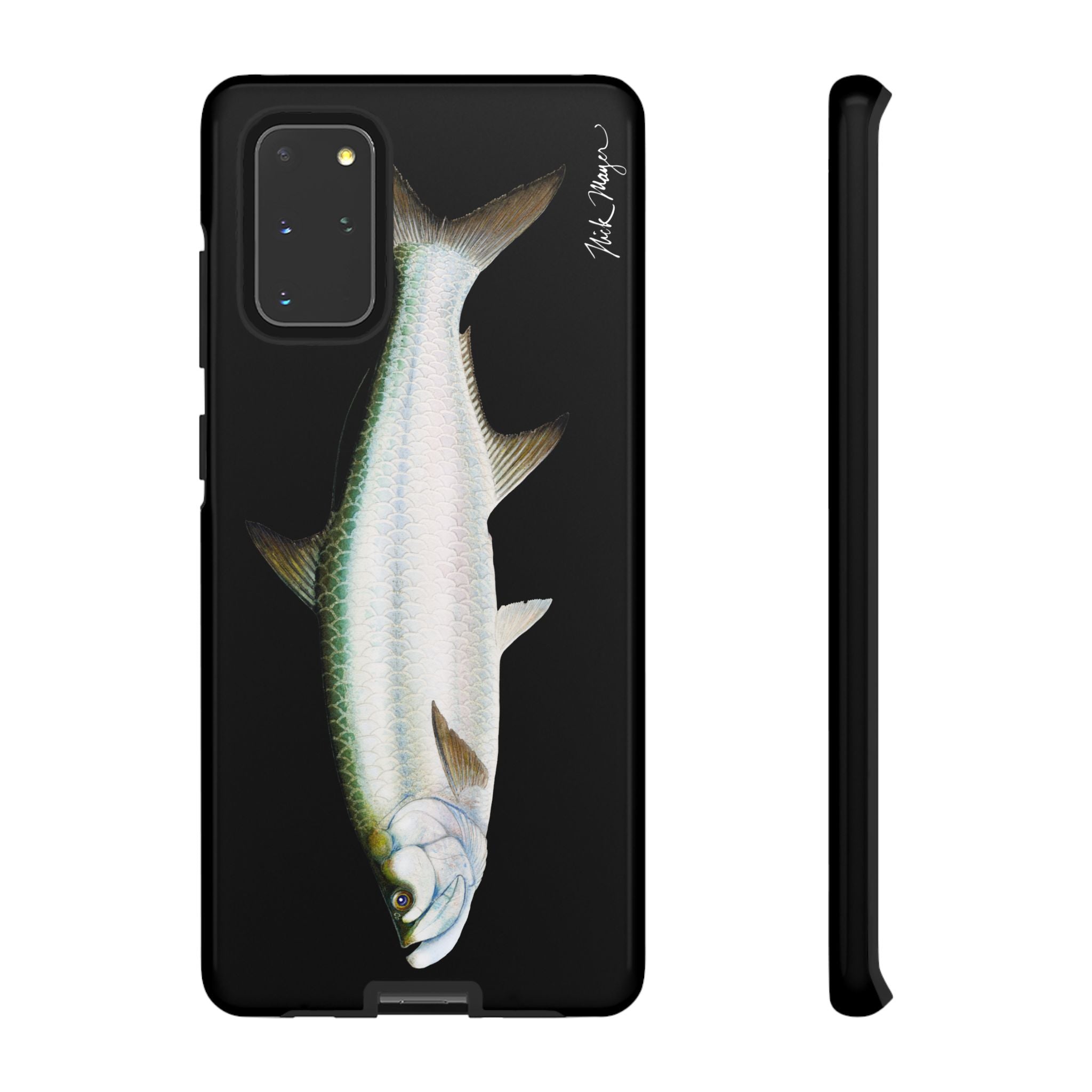 Tarpon Black Phone Case (Samsung) Printify