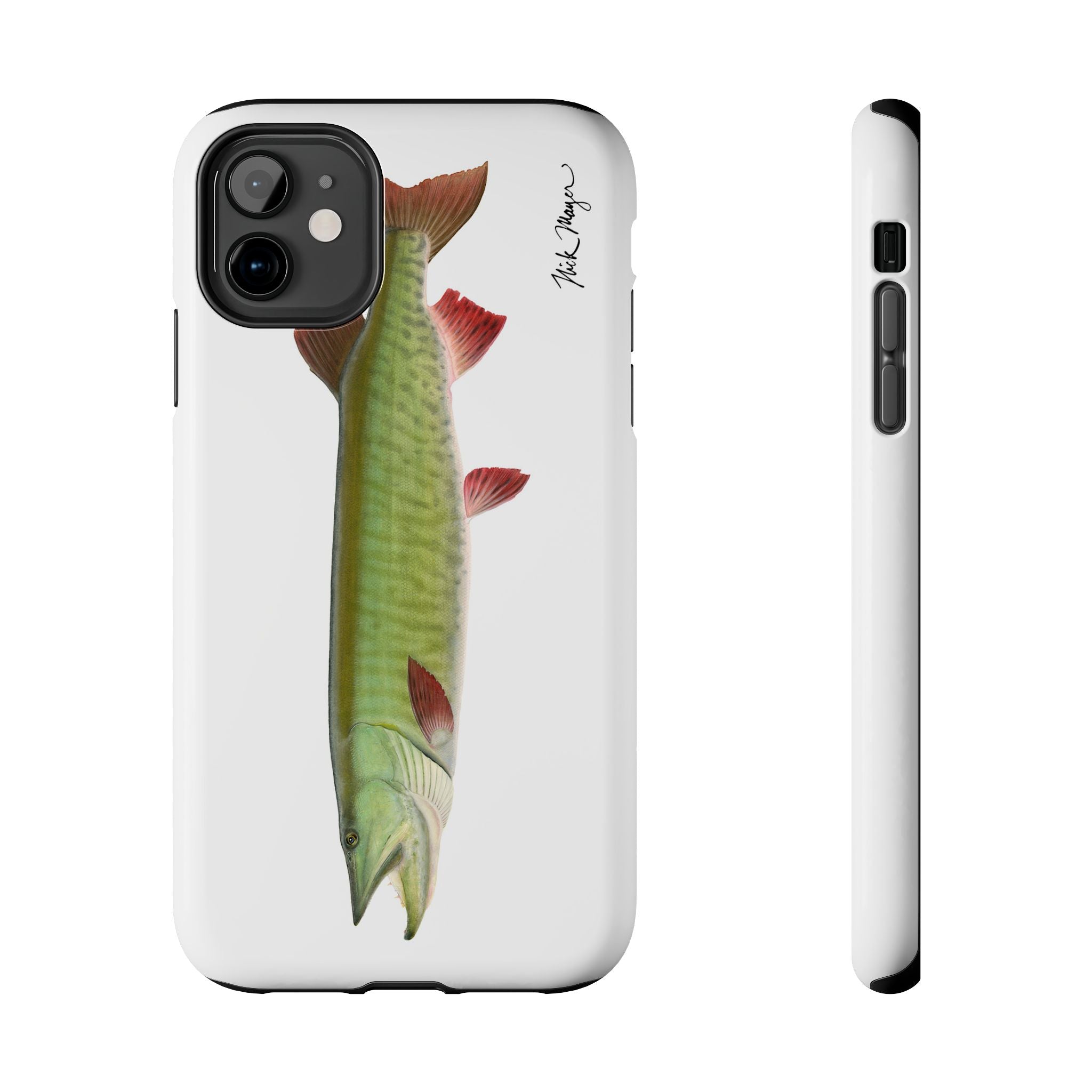 Trophy Muskie White Phone Case (iPhone)