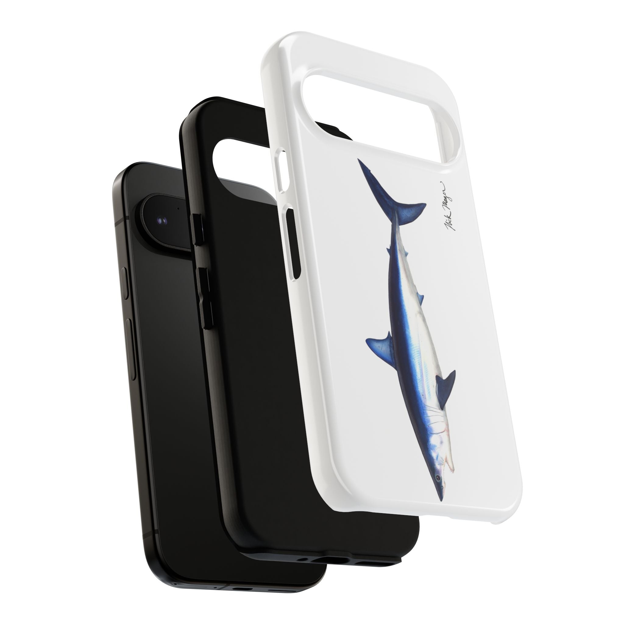 Mako Shark White Phone Case (Samsung)