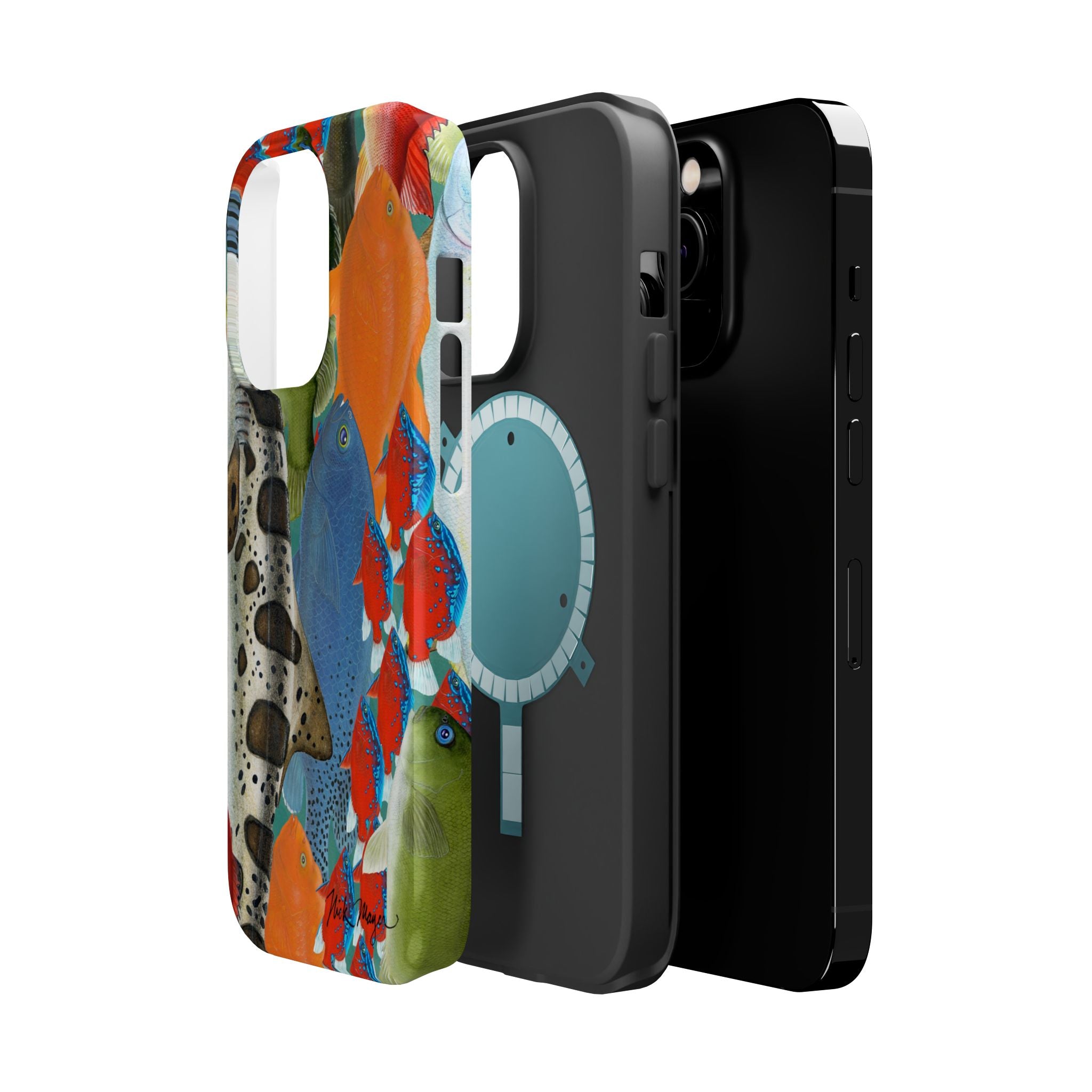 California Dive Fish MagSafe iPhone Case