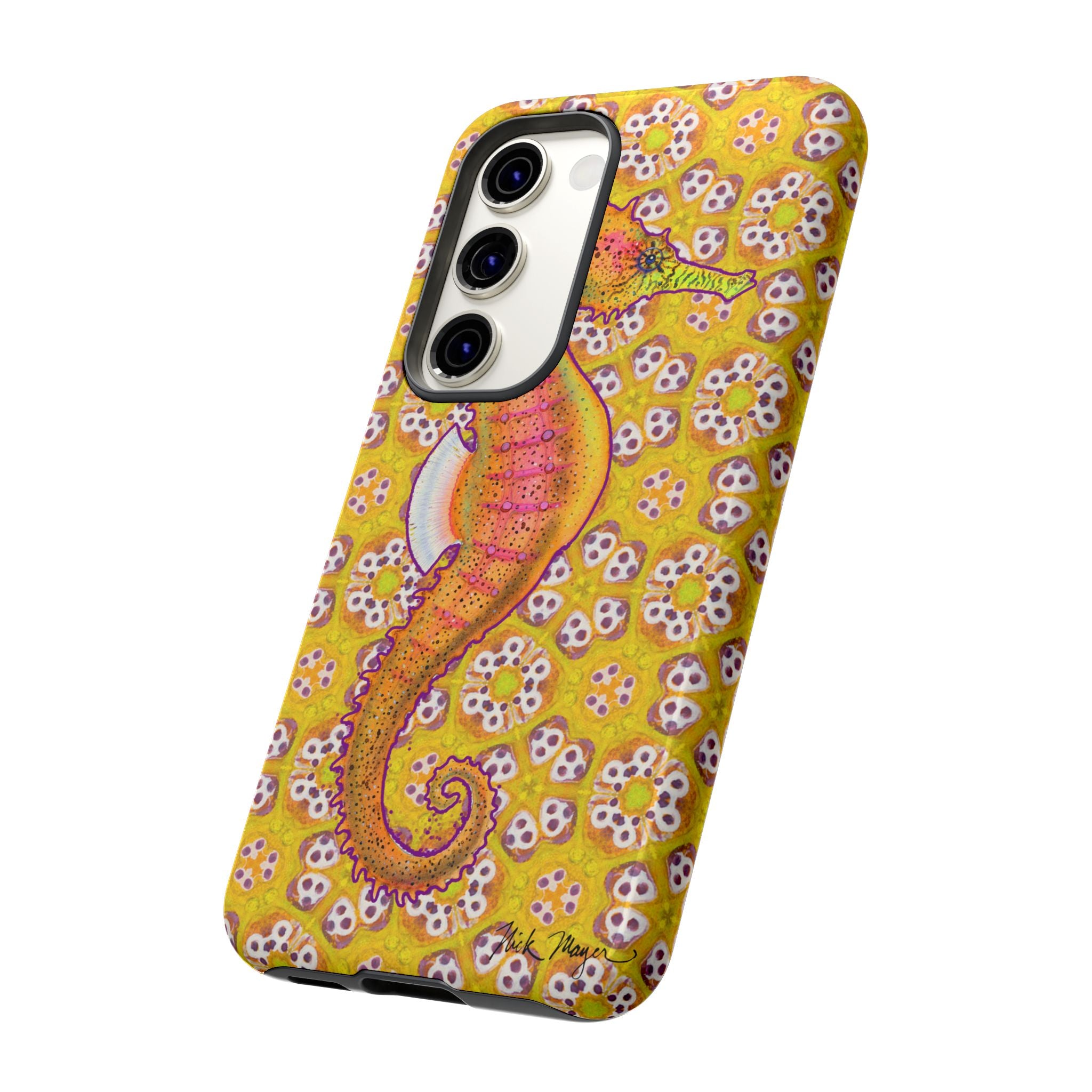 Psychedelic Seahorse Phone Case (Samsung) Printify