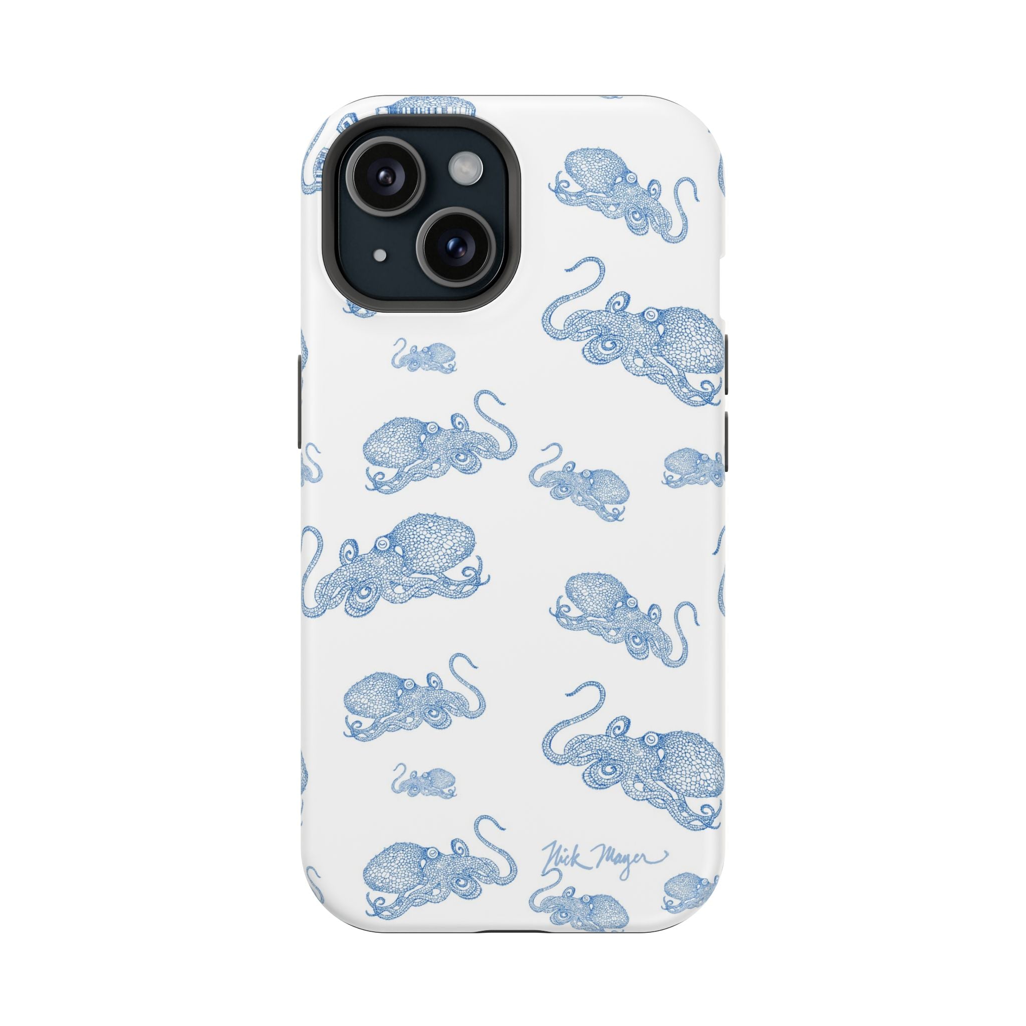 NEW Blue Octopus 2 MagSafe iPhone Case