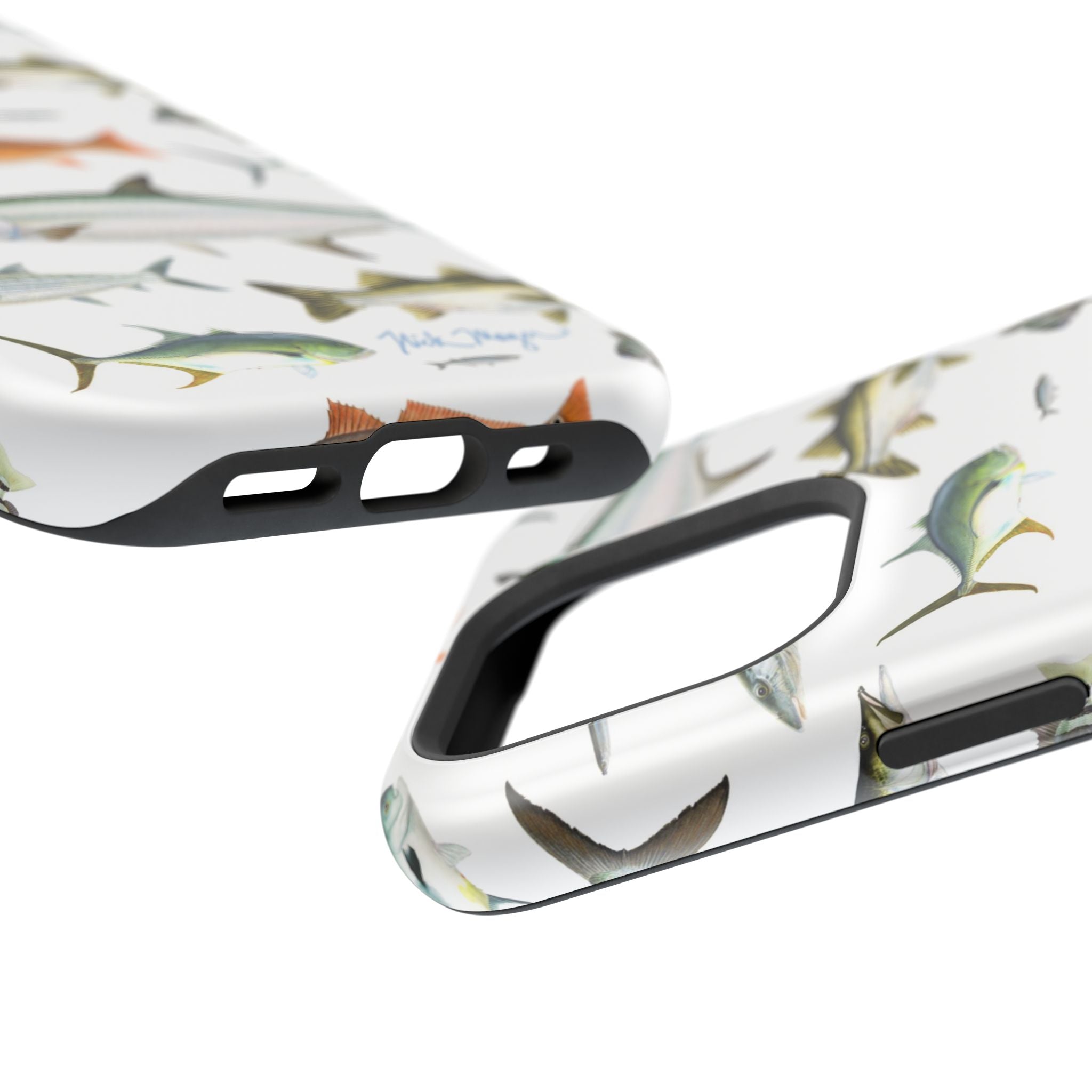 Southern Fish White MagSafe iPhone Case