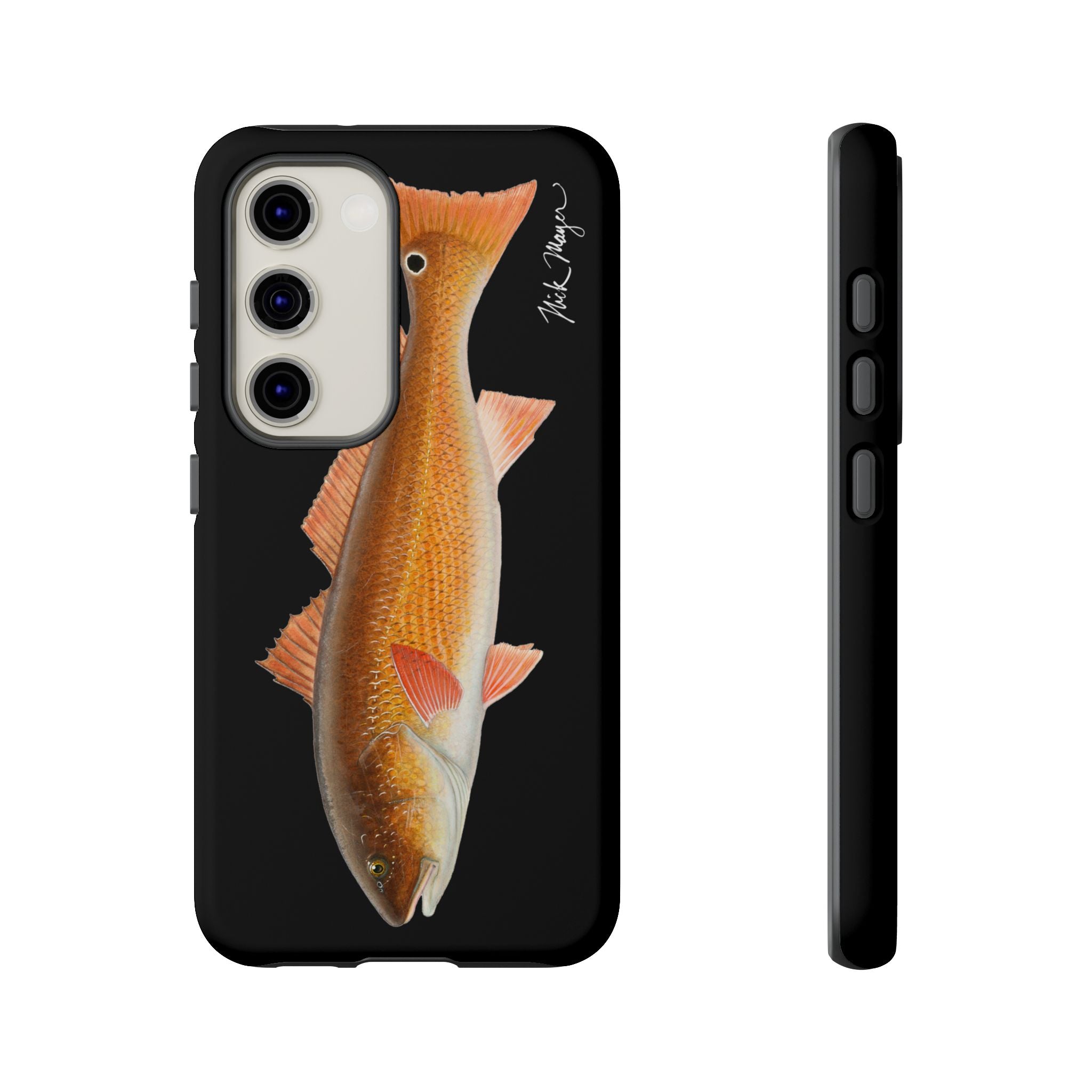 Redfish Black Phone Case (Samsung) Printify