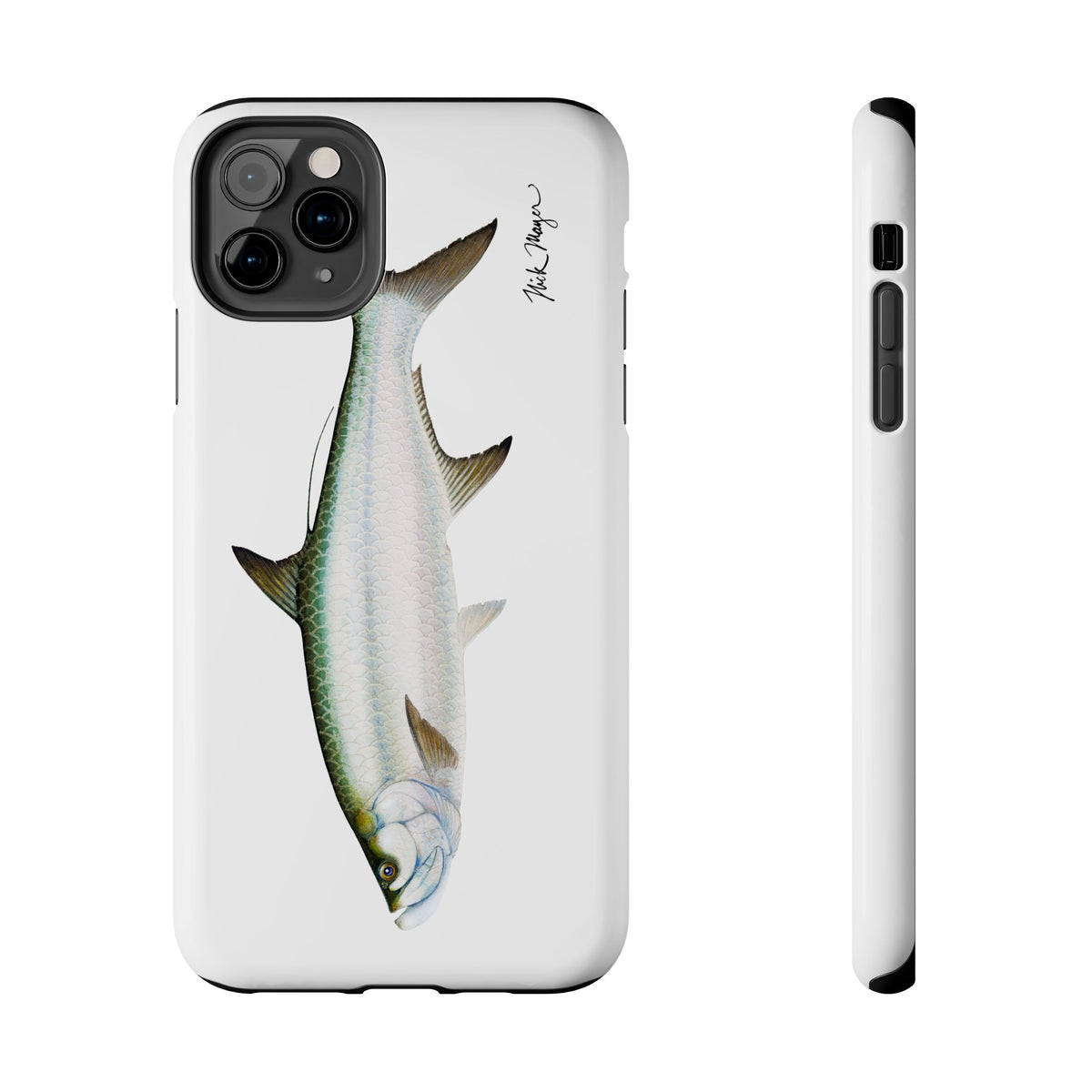 Tarpon White Phone Case (iPhone) Printify