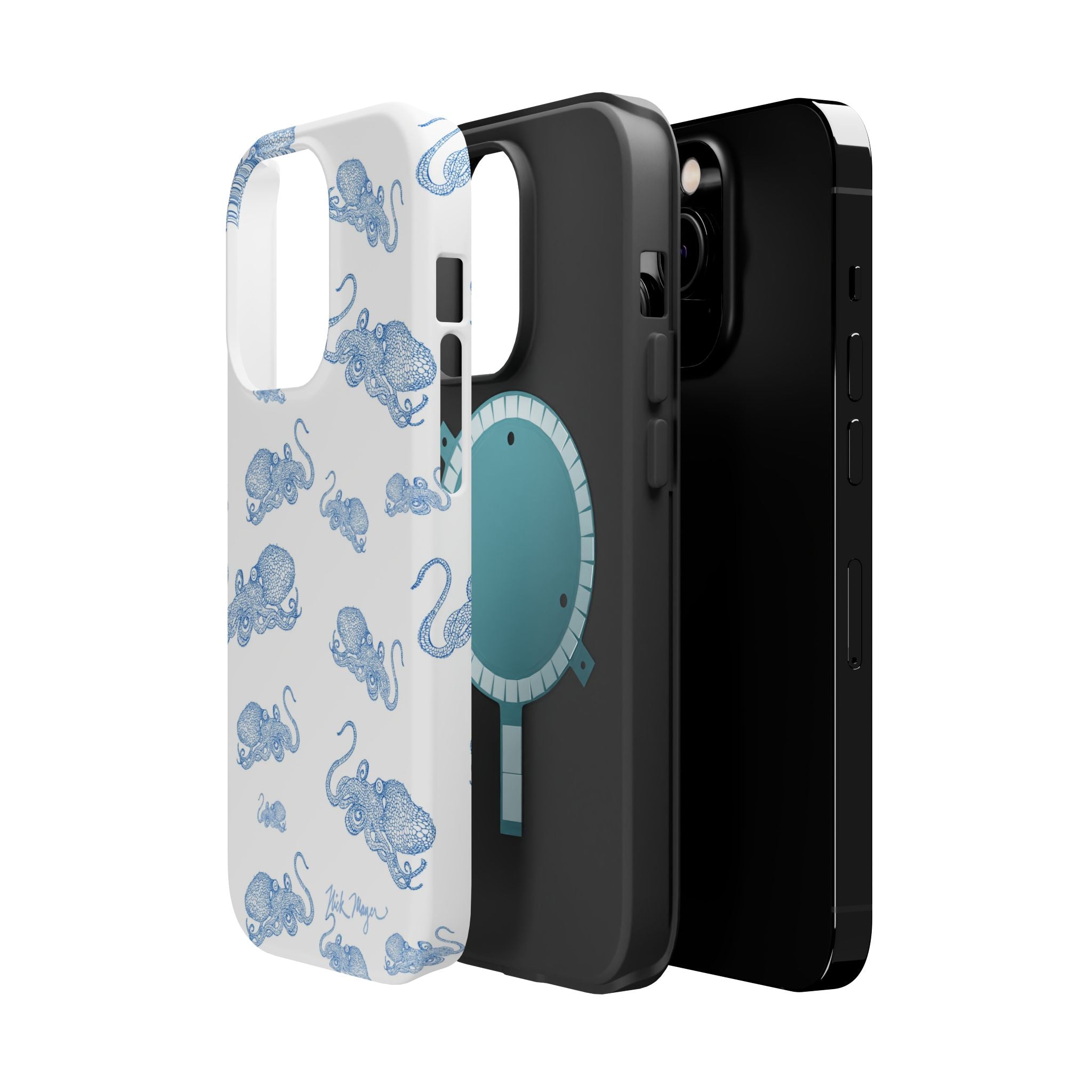 NEW Blue Octopus 2 MagSafe iPhone Case