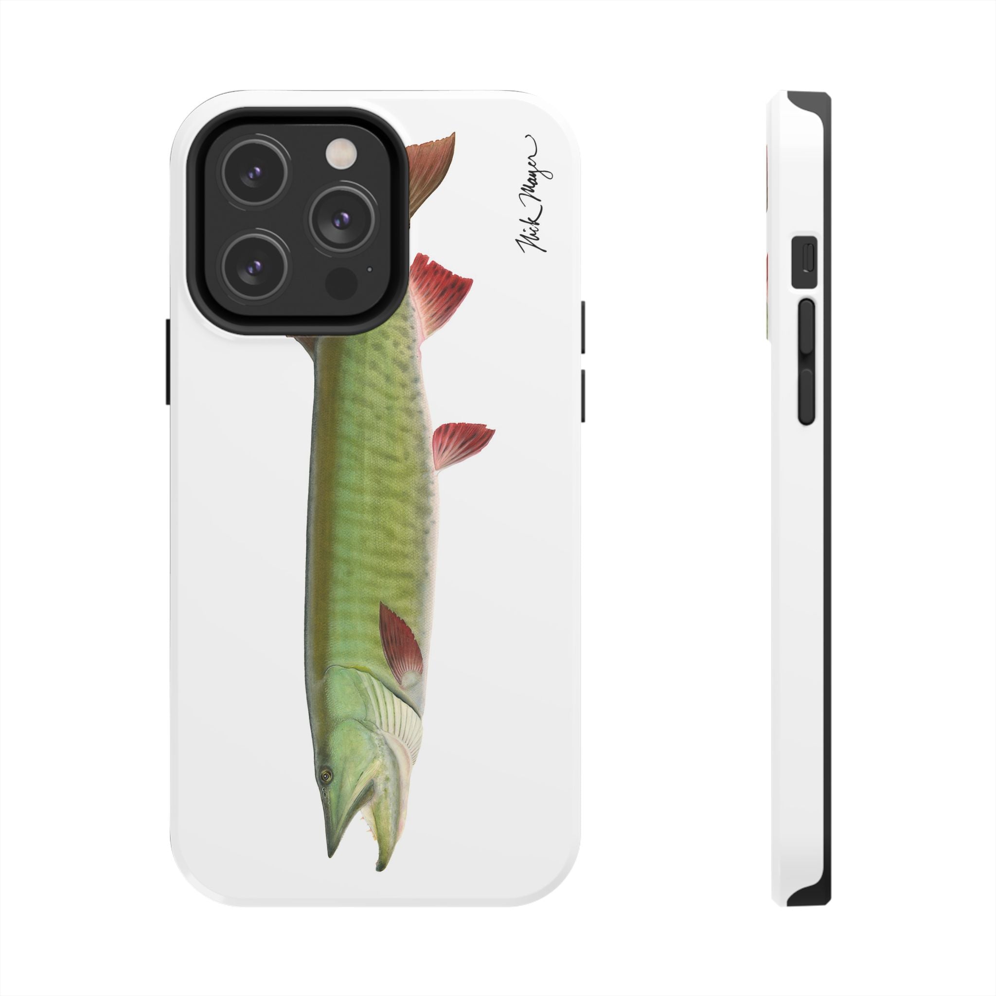 Trophy Muskie White Phone Case (iPhone)