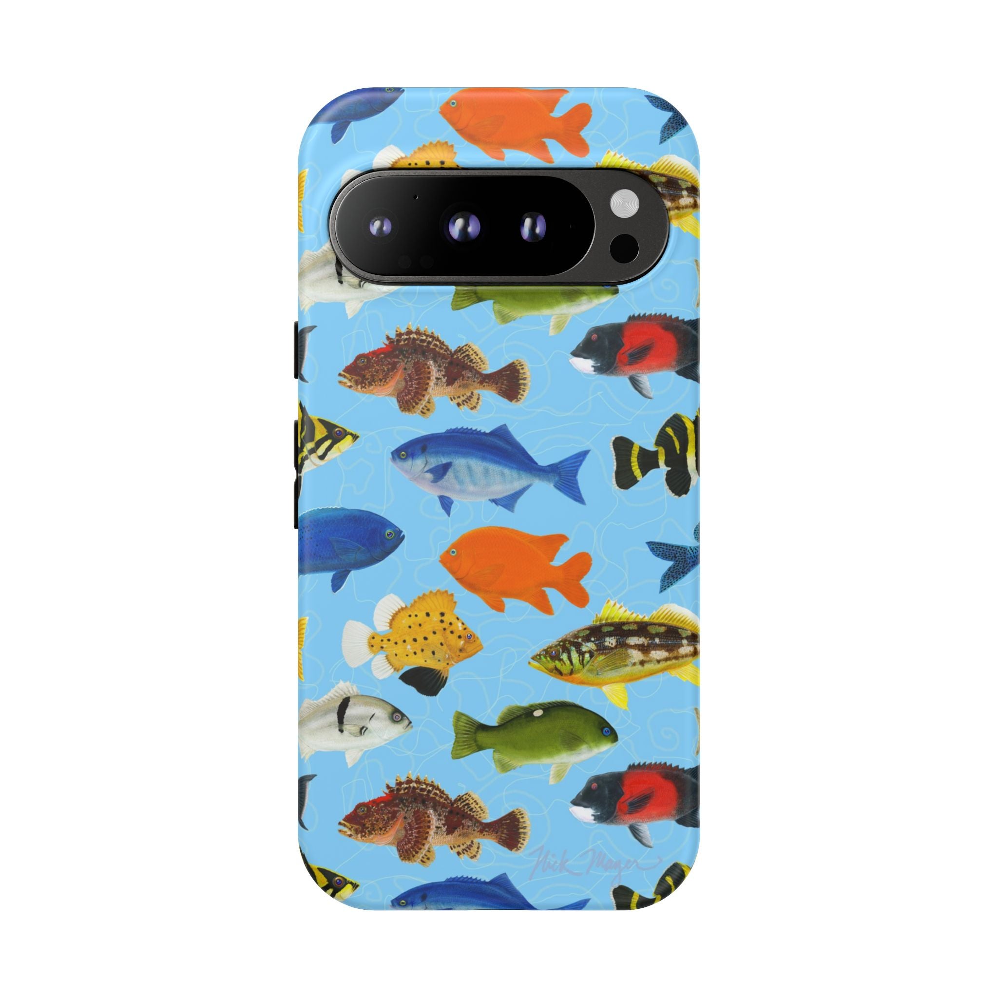 NEW California Fish Blue Phone Case (Samsung)