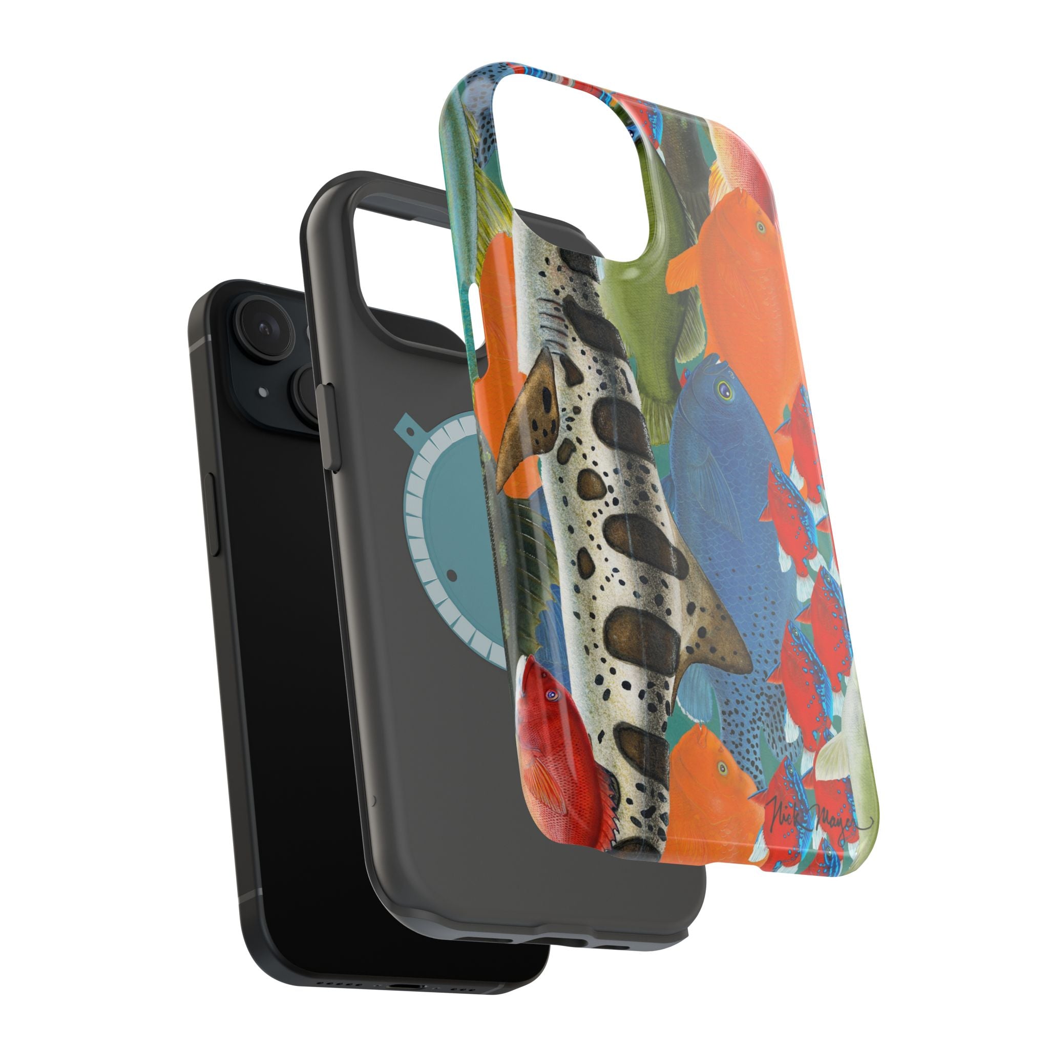 California Dive Fish MagSafe iPhone Case