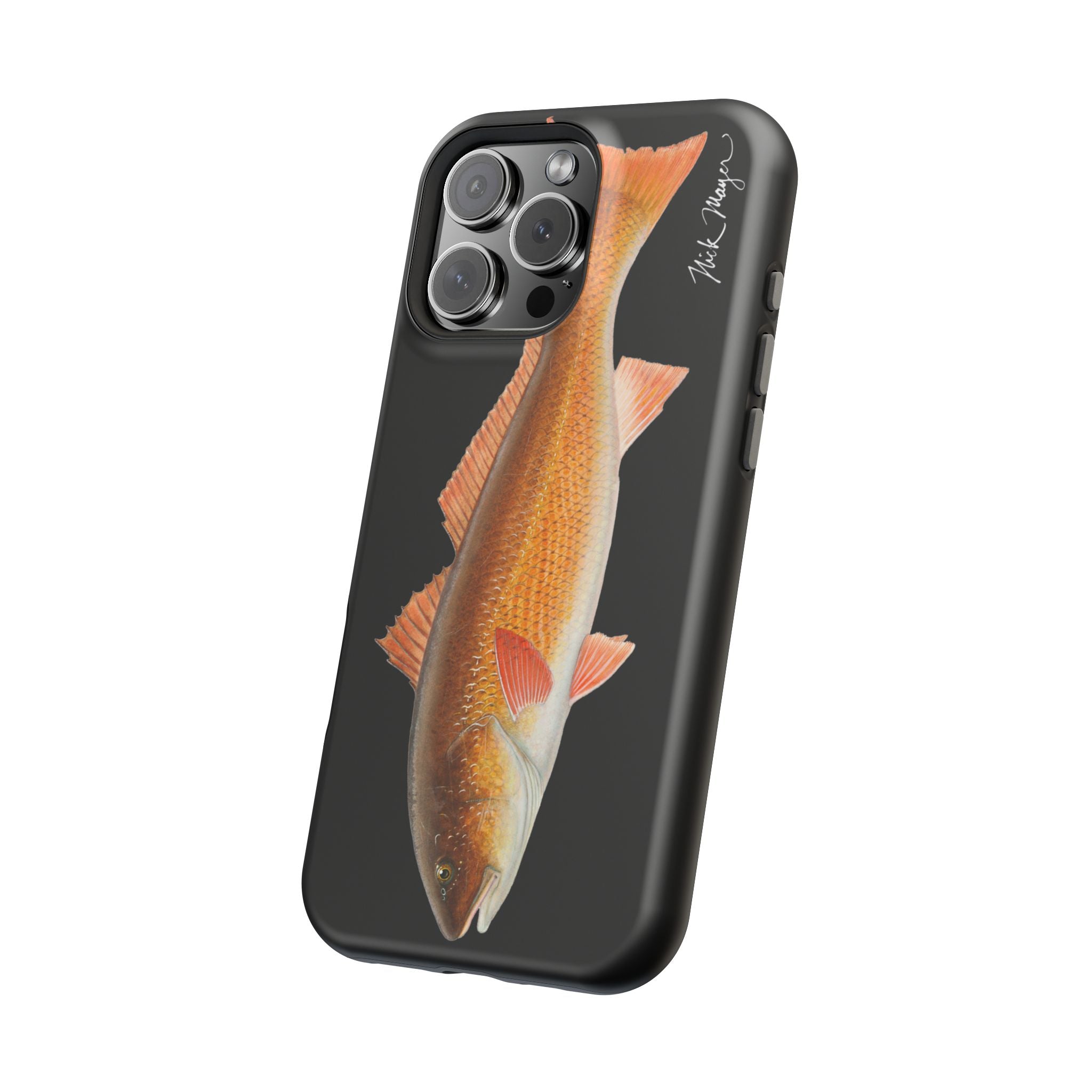 Redfish MagSafe Black iPhone Case