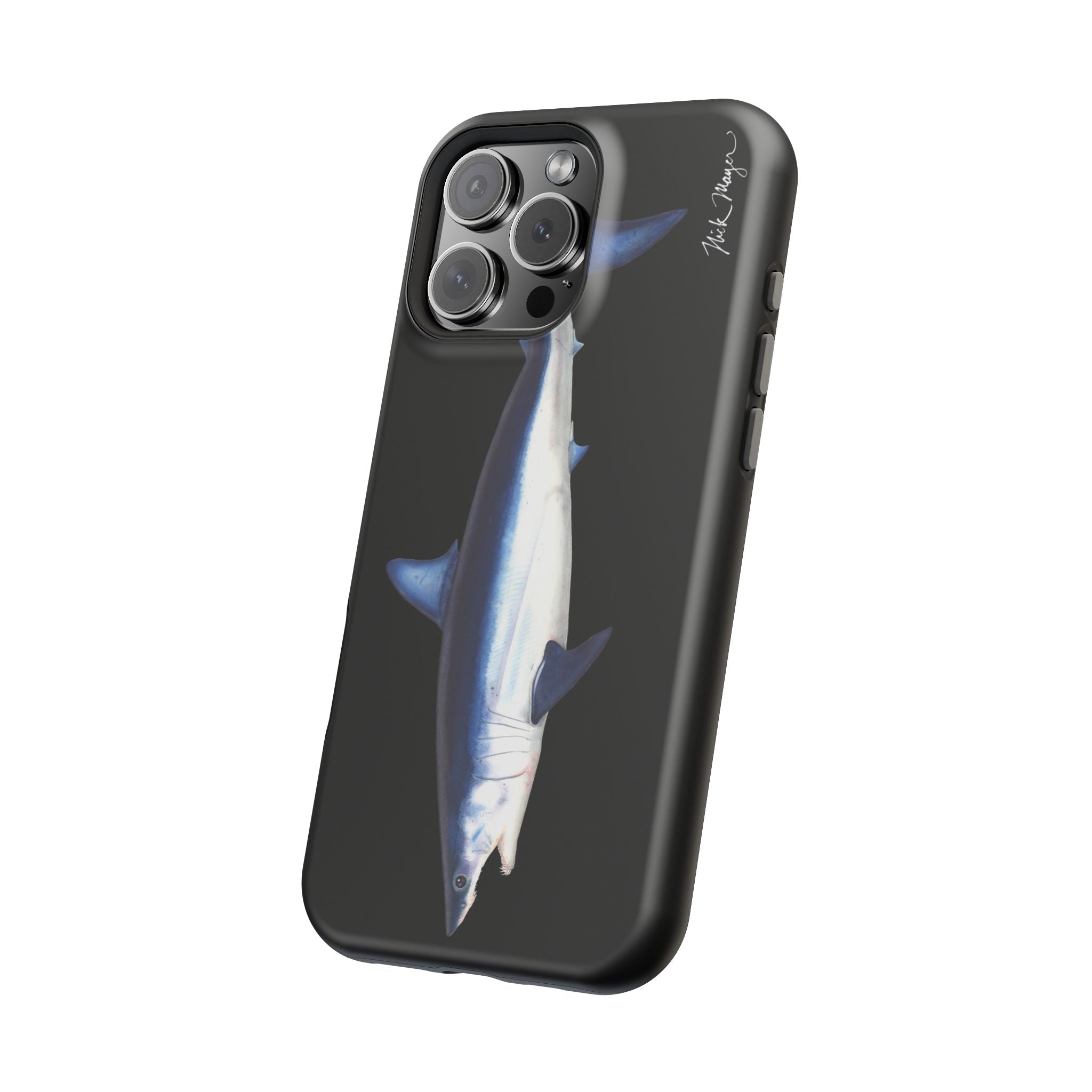 Mako Shark MagSafe Black iPhone Case