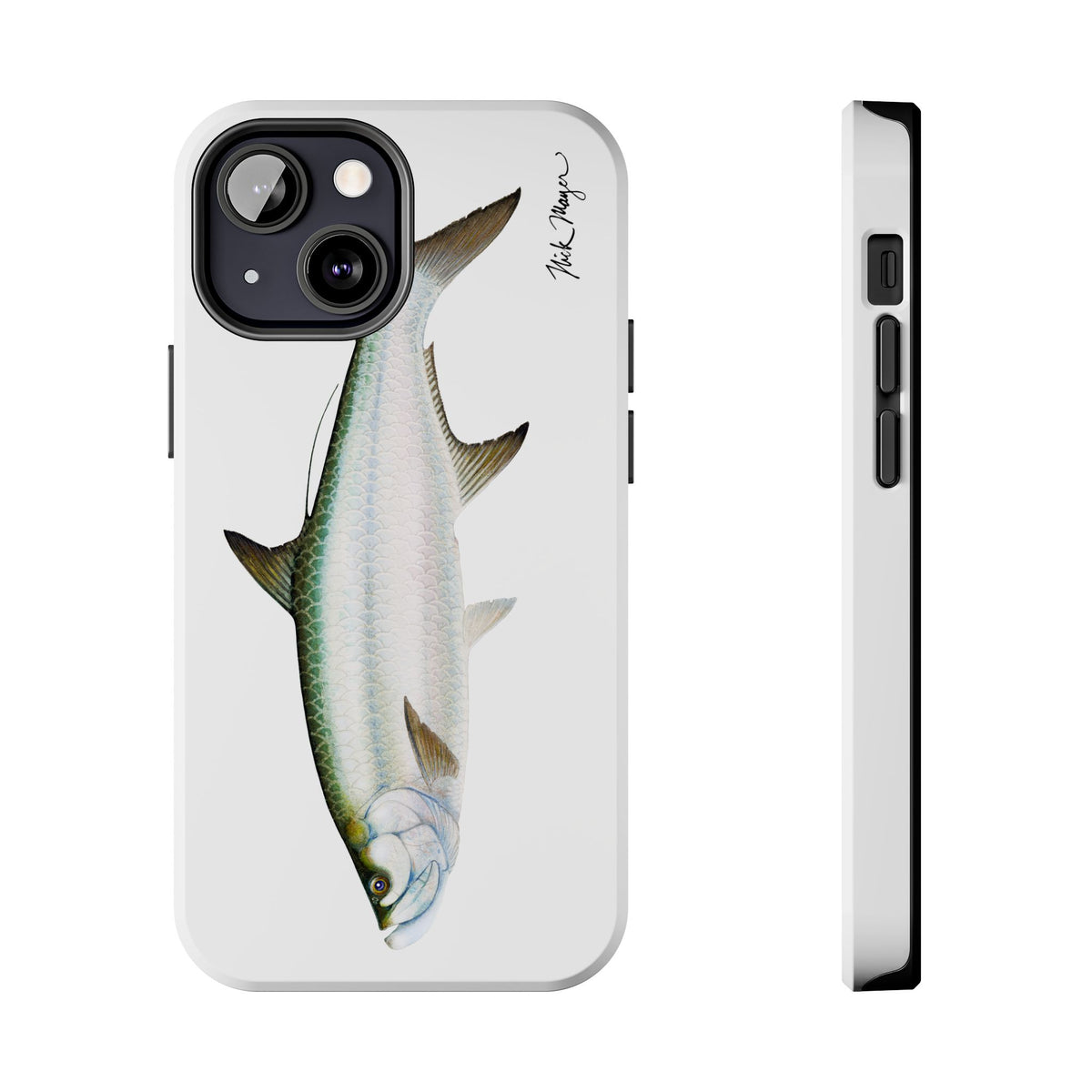 Tarpon White Phone Case (iPhone) Printify