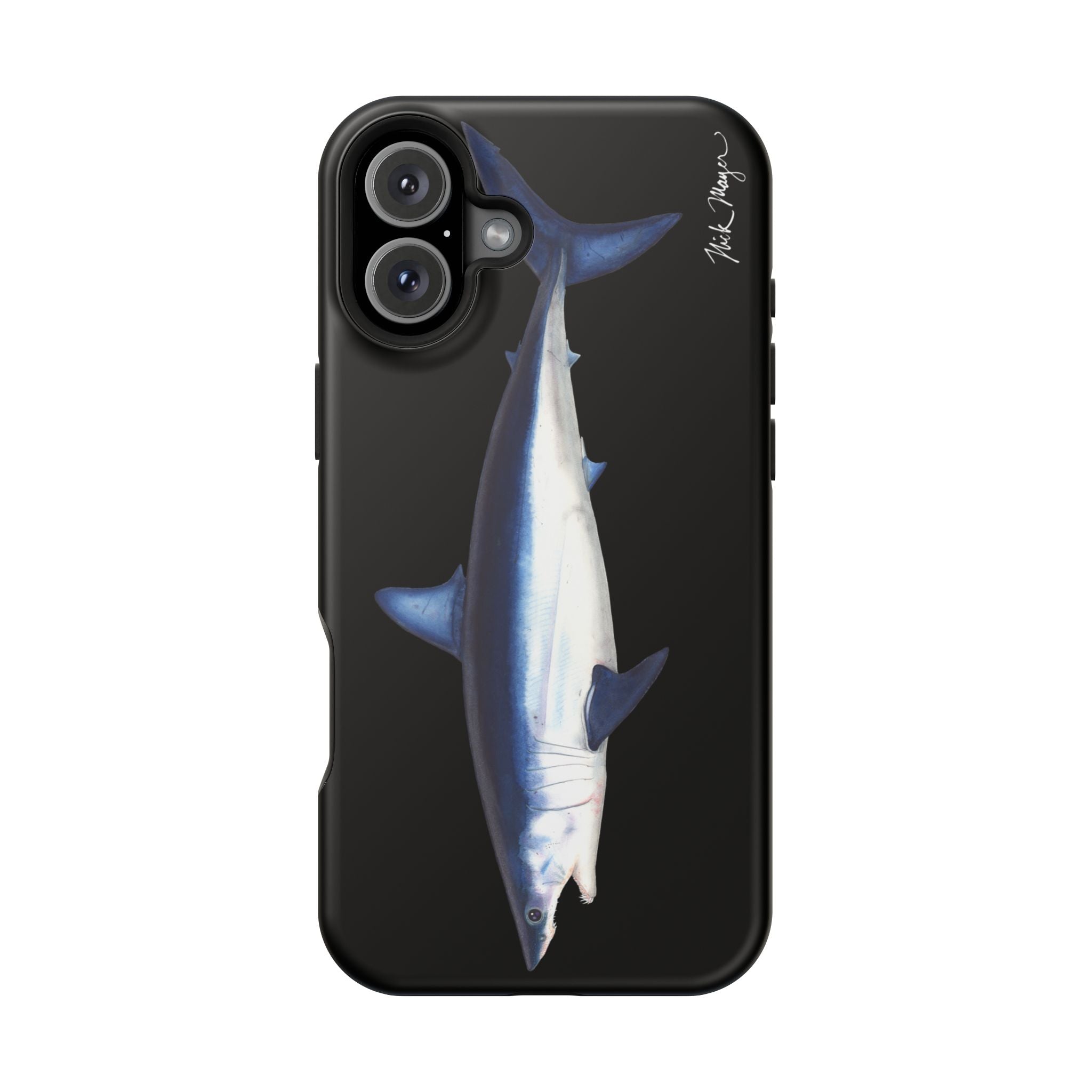 Mako Shark MagSafe Black iPhone Case