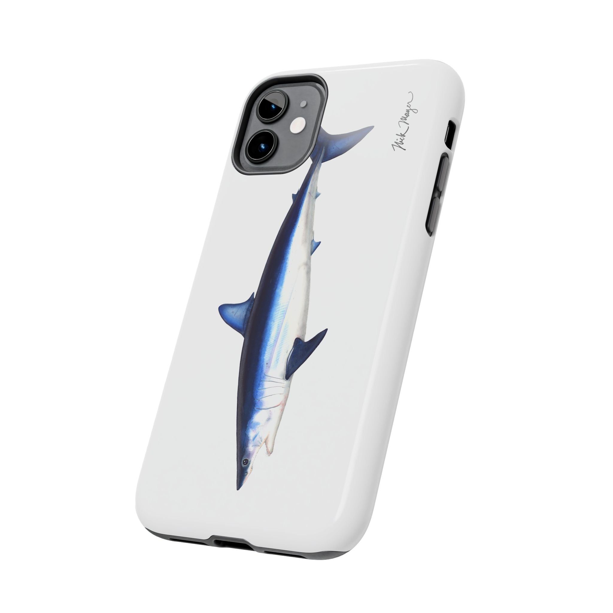 Mako Shark White Phone Case (iPhone)