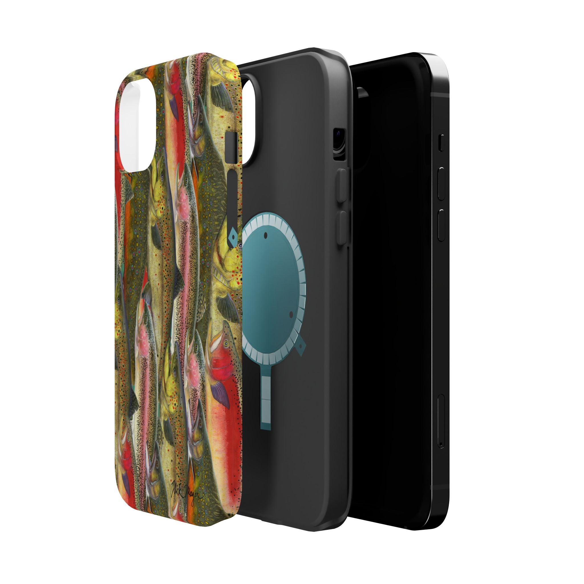 Trout Angler MagSafe iPhone Case