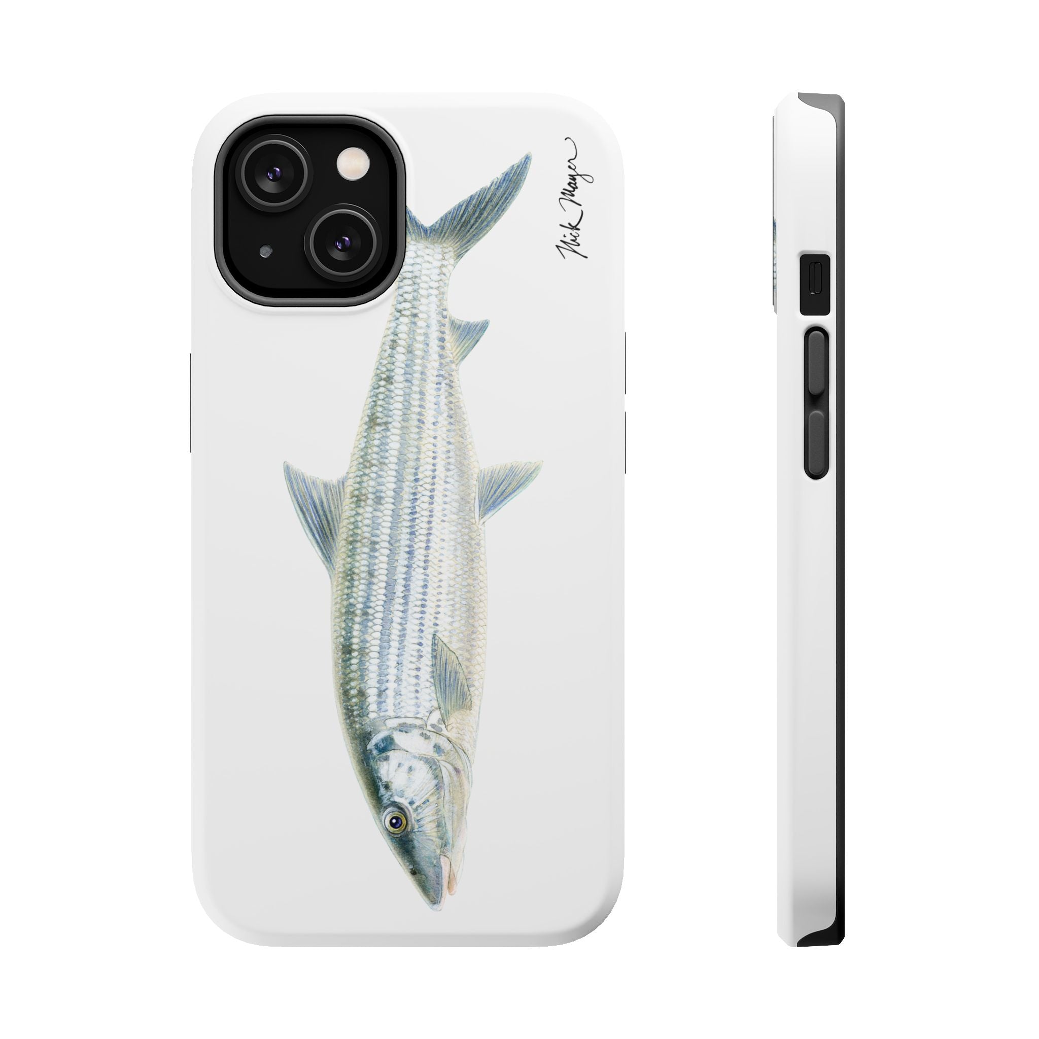 Bonefish MagSafe White iPhone Case