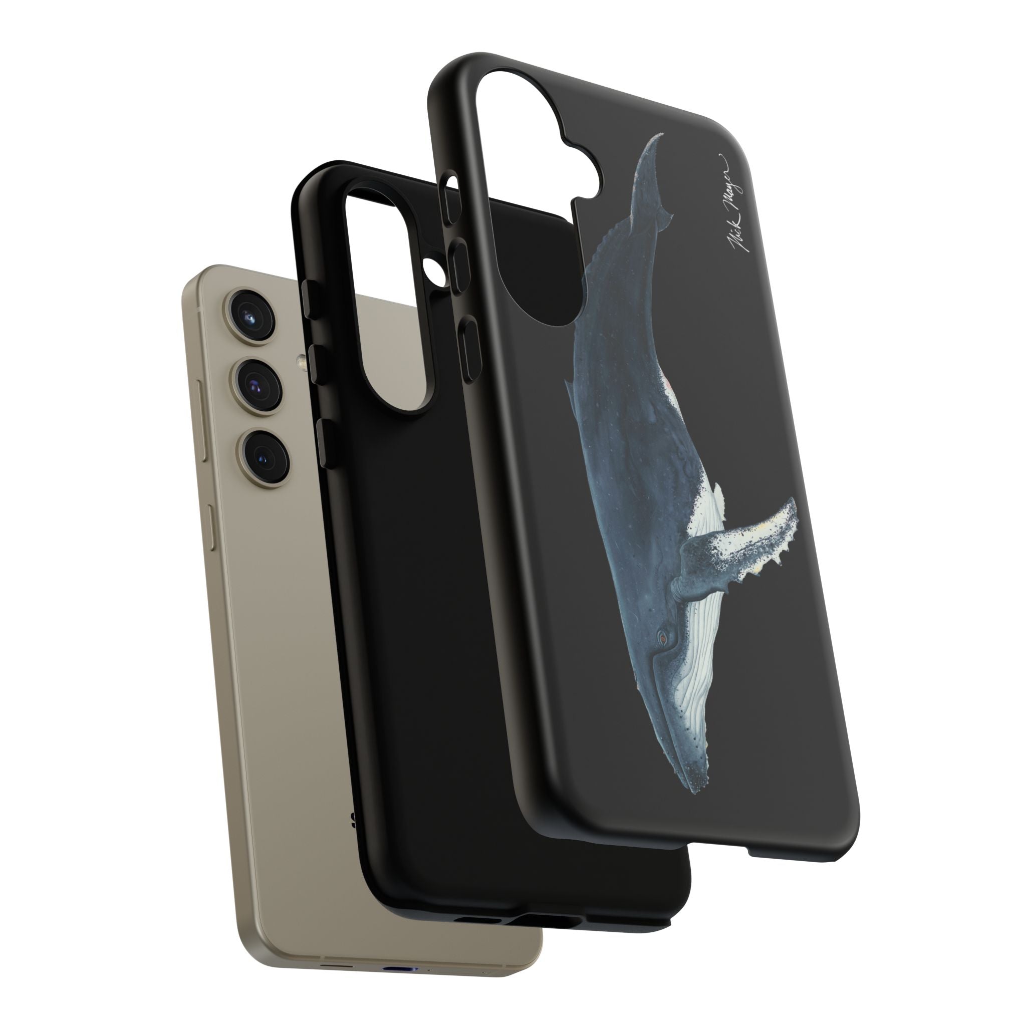 Humpback Black Phone Case (Samsung)