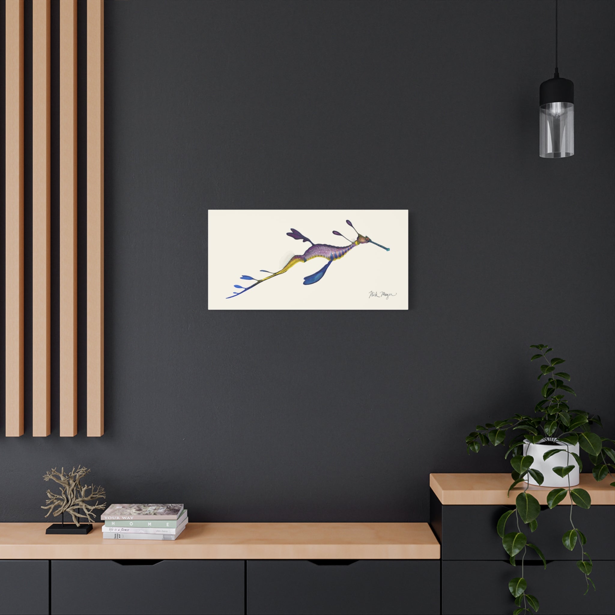 Weedy Sea Dragon Canvas Print