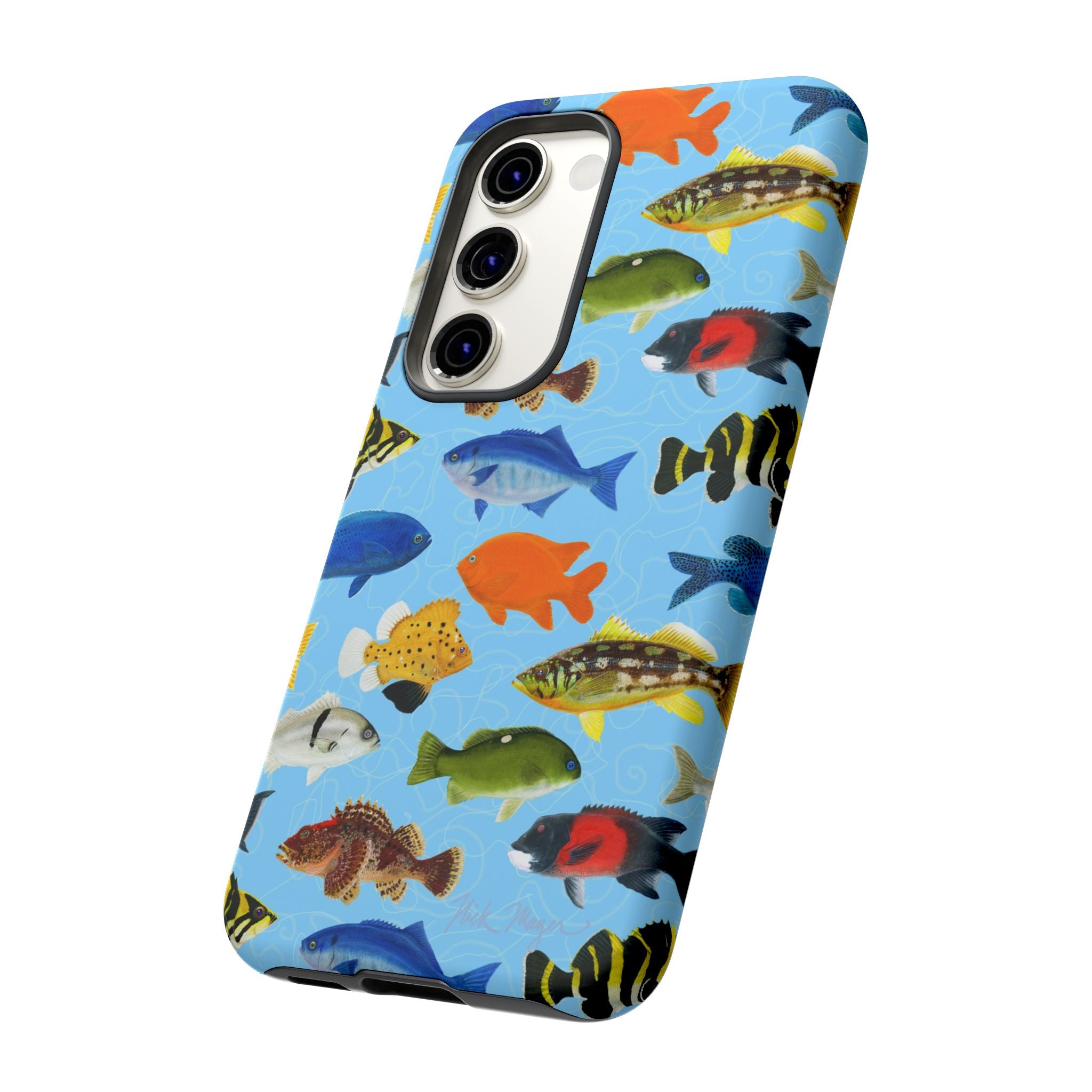 NEW California Fish Blue Phone Case (Samsung)