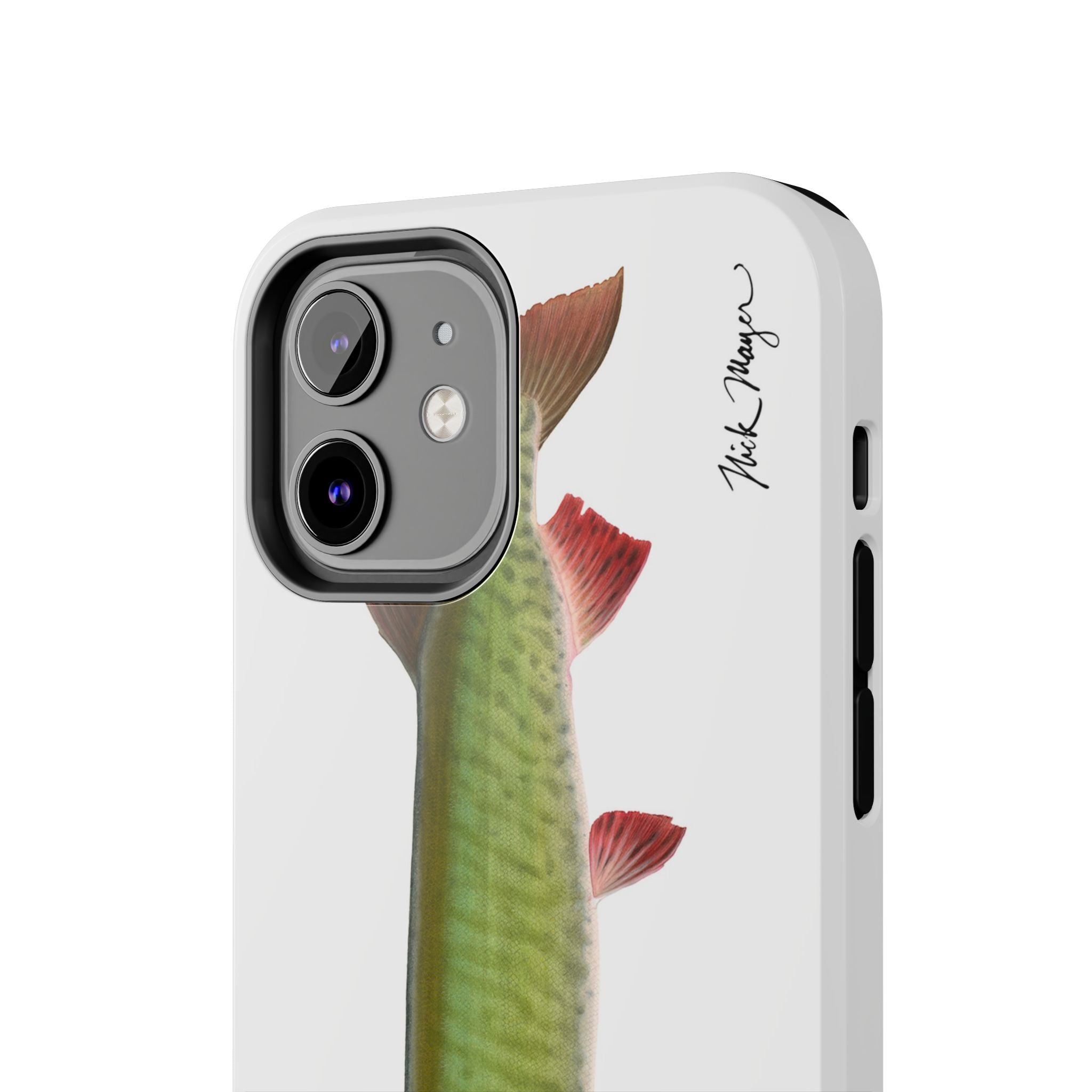 Trophy Muskie White Phone Case (iPhone)