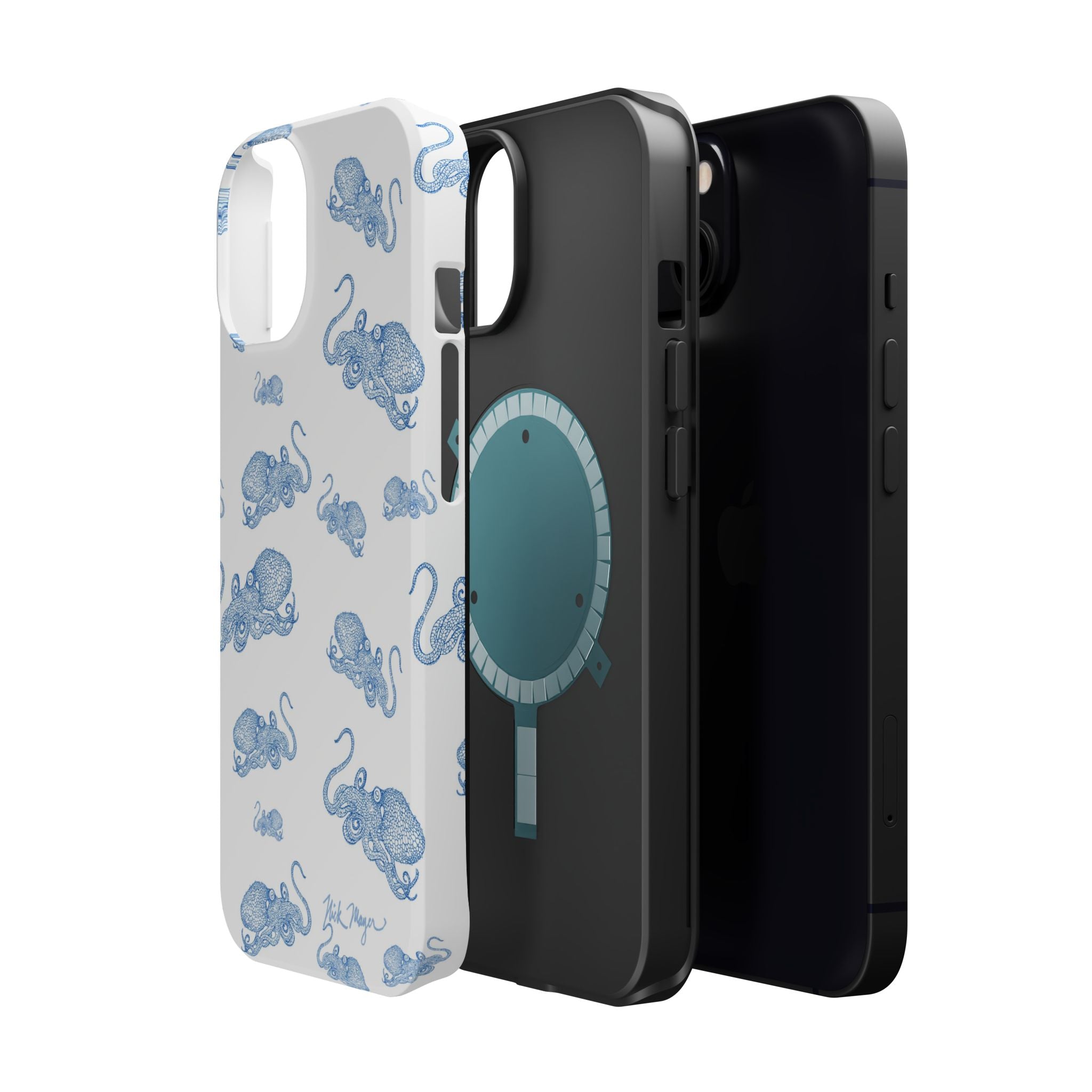NEW Blue Octopus 2 MagSafe iPhone Case