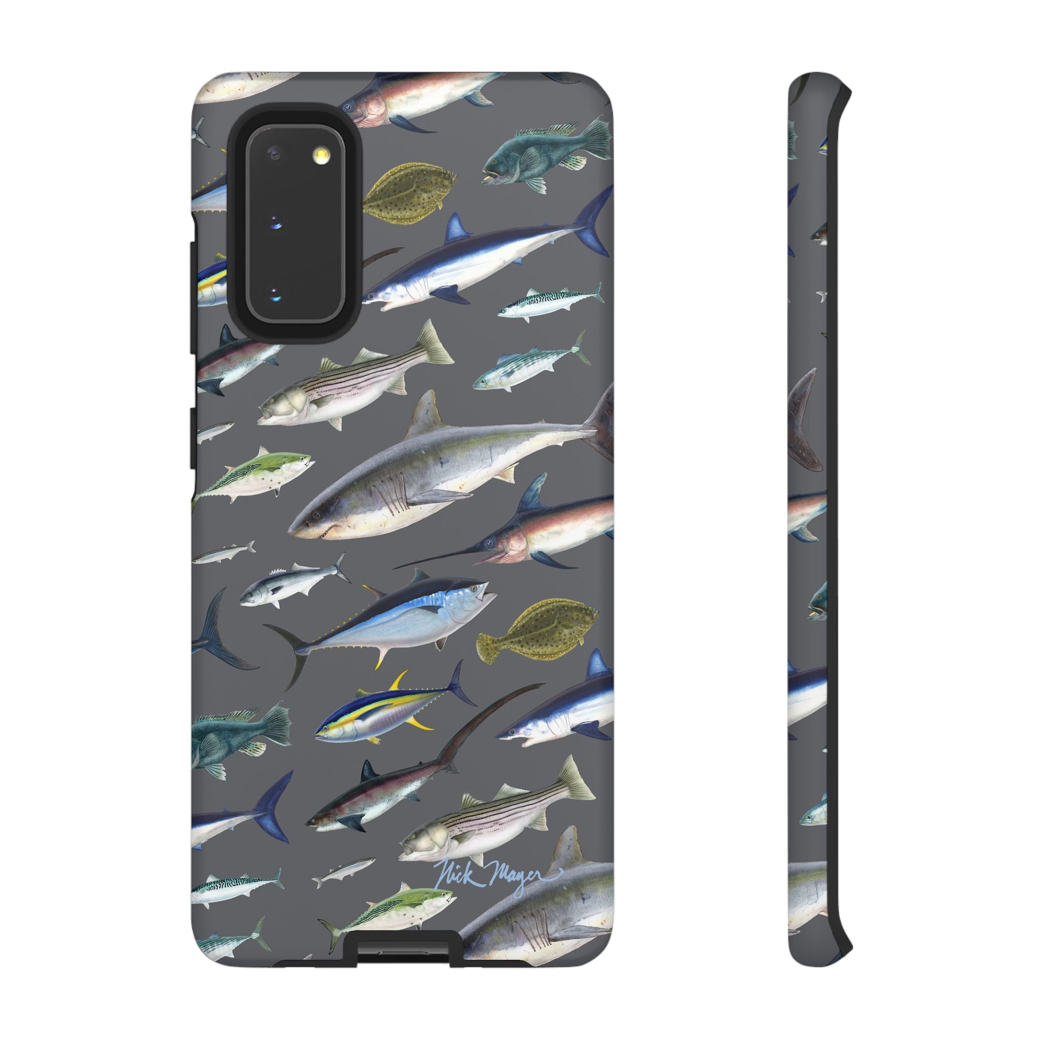 New England Offshore Fish Grey Phone Case, NEW!  (Samsung)