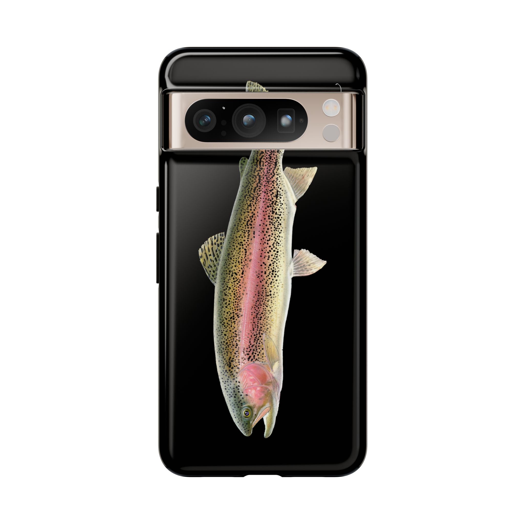 Rainbow Trout Black Phone Case (Samsung) Printify