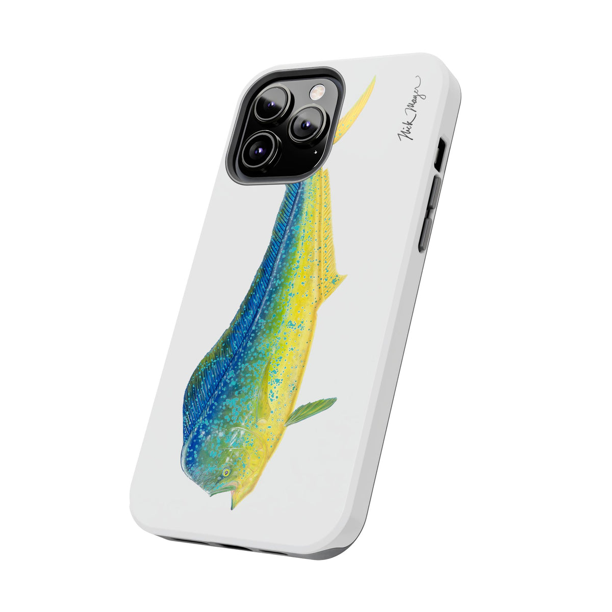 Bull Mahi White Phone Case (iPhone) Printify