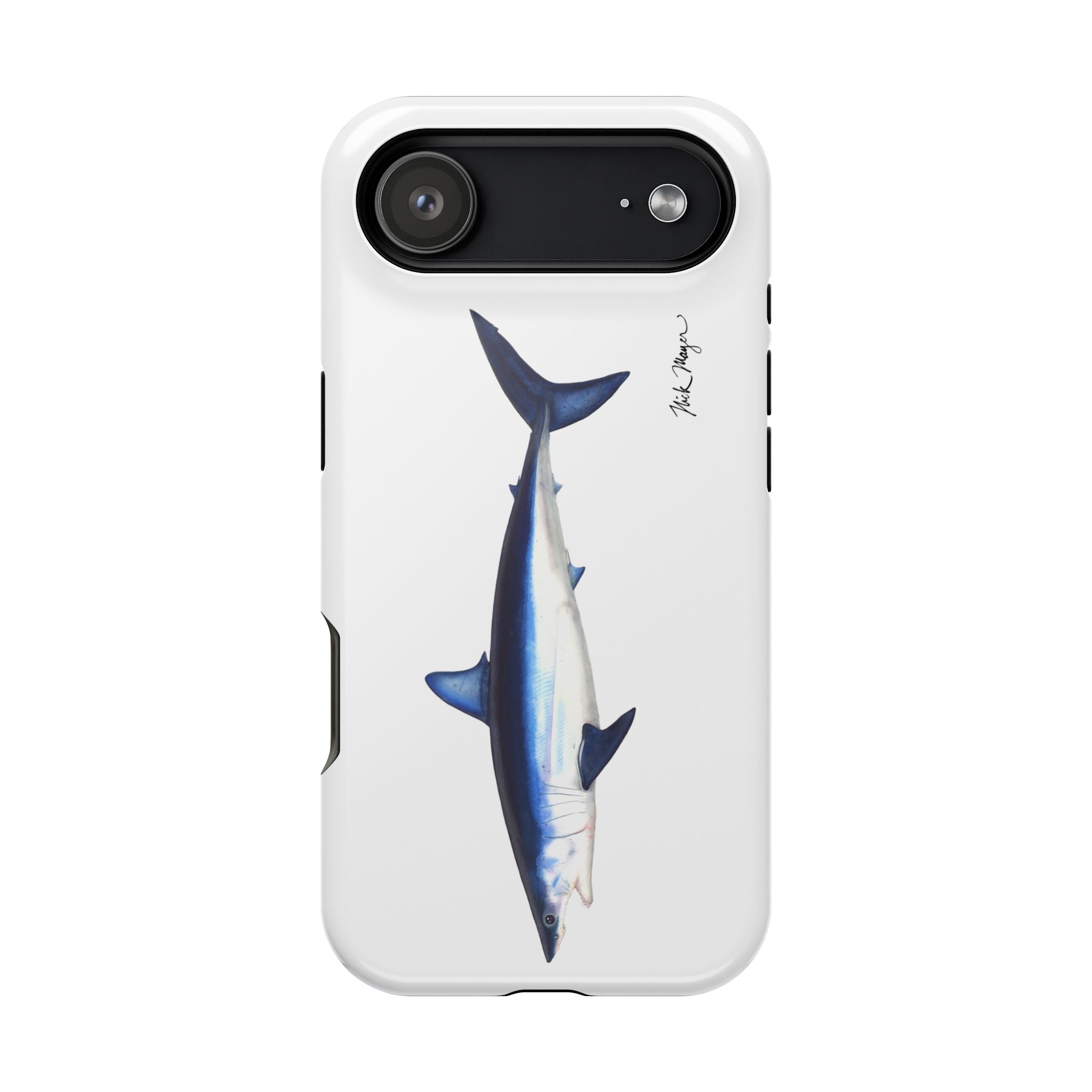 Mako Shark MagSafe White iPhone Case
