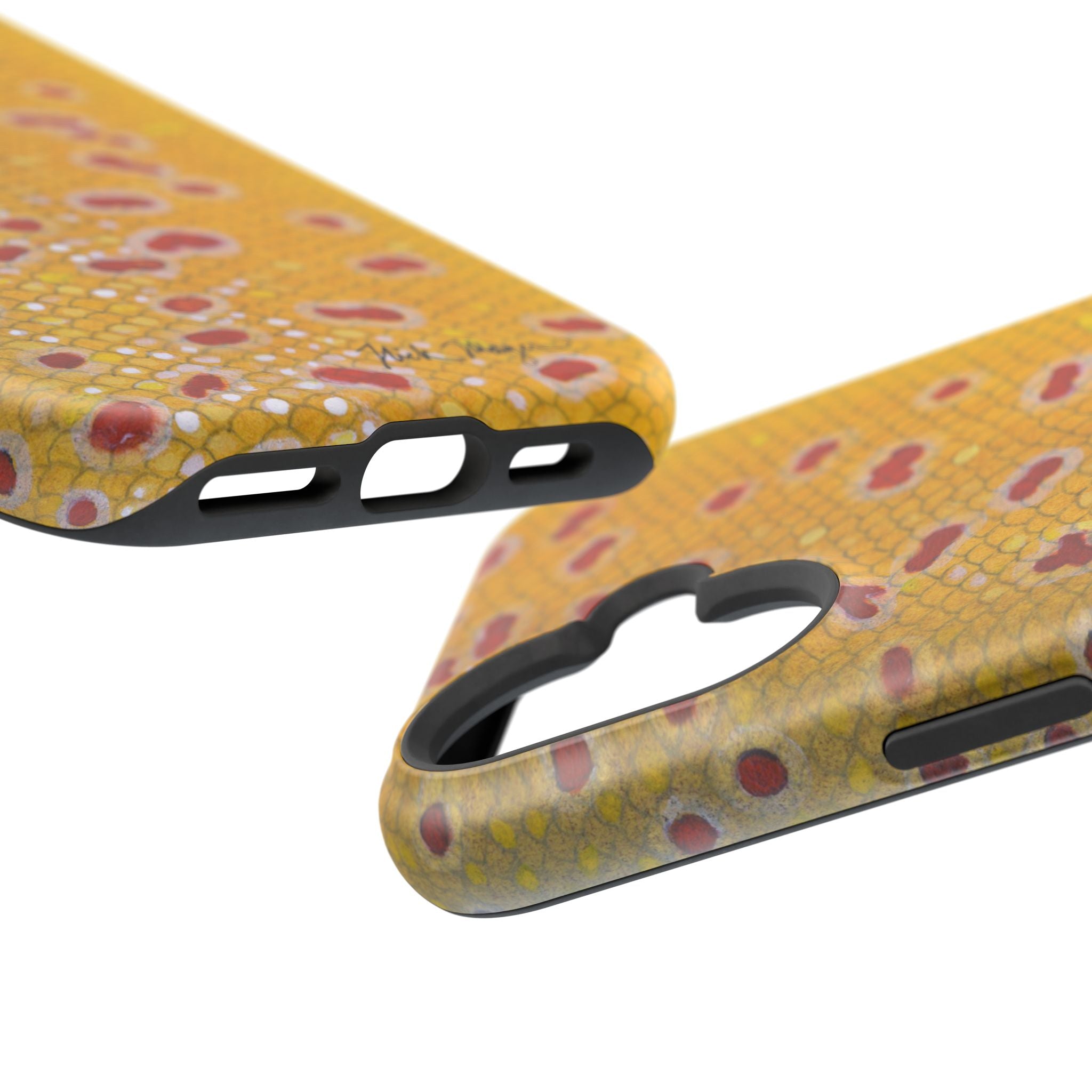 Brown Trout 3 Skin MagSafe iPhone Case