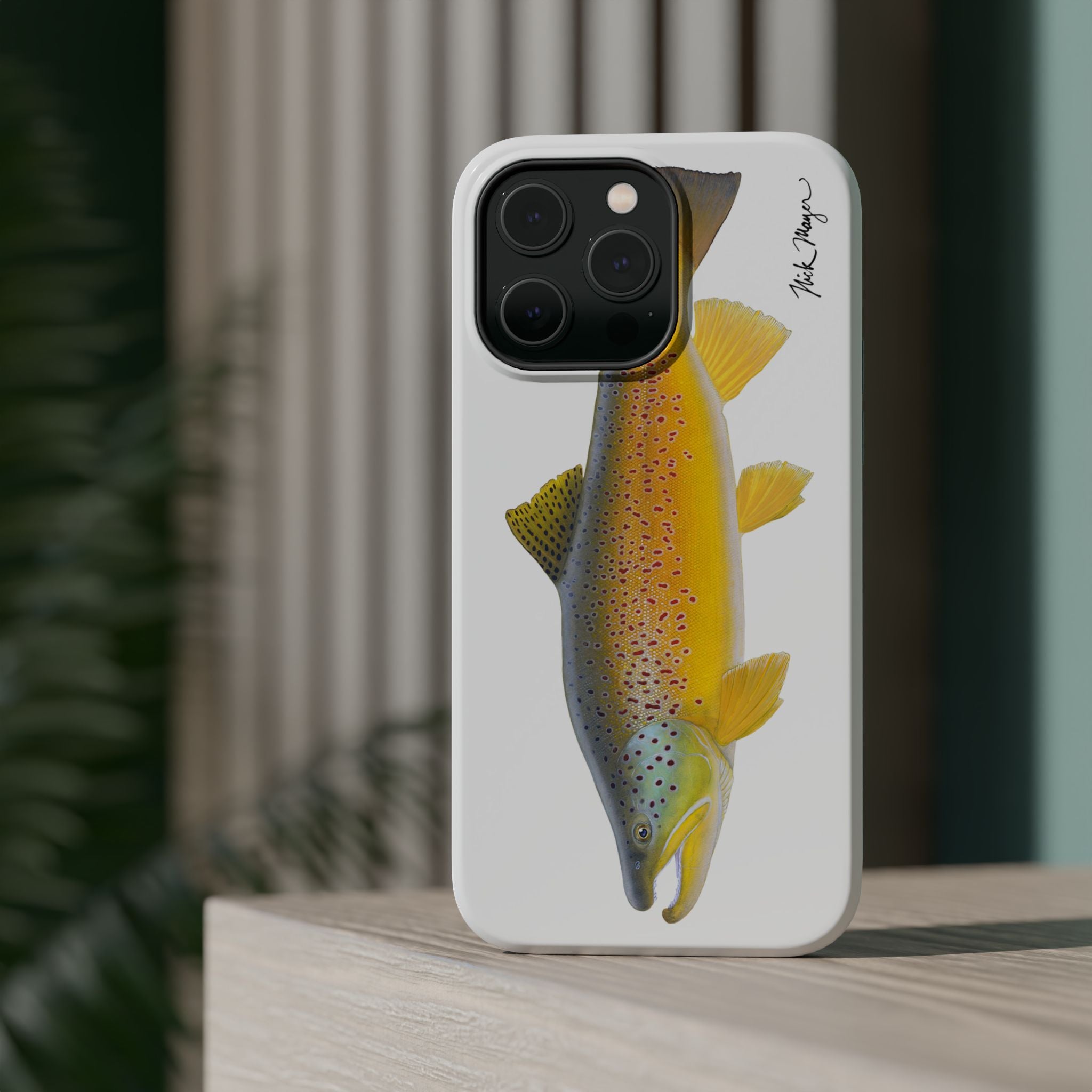 Brown Trout 3 MagSafe iPhone Case