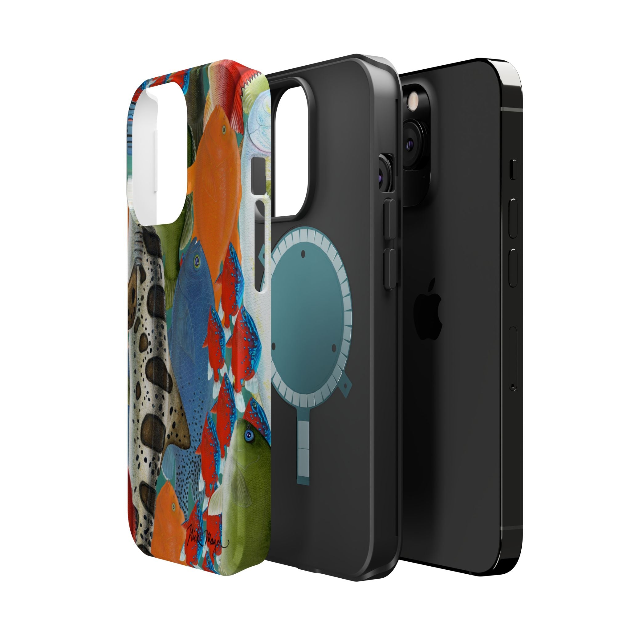 California Dive Fish MagSafe iPhone Case