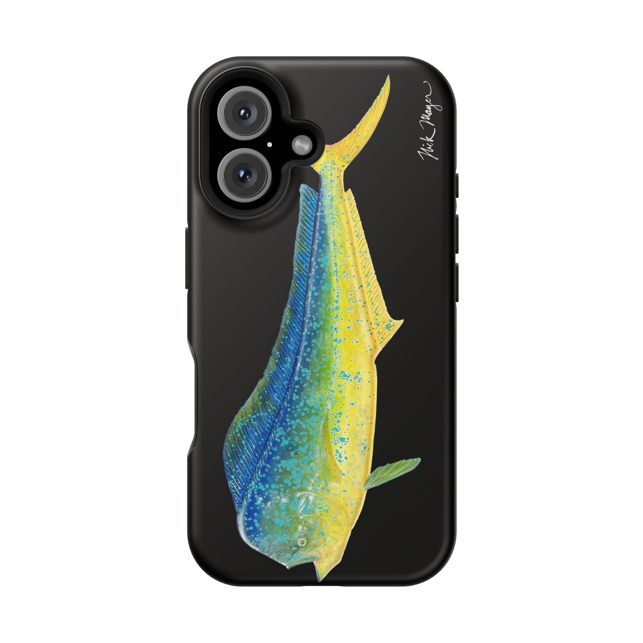 Bull Mahi MagSafe Black iPhone Case