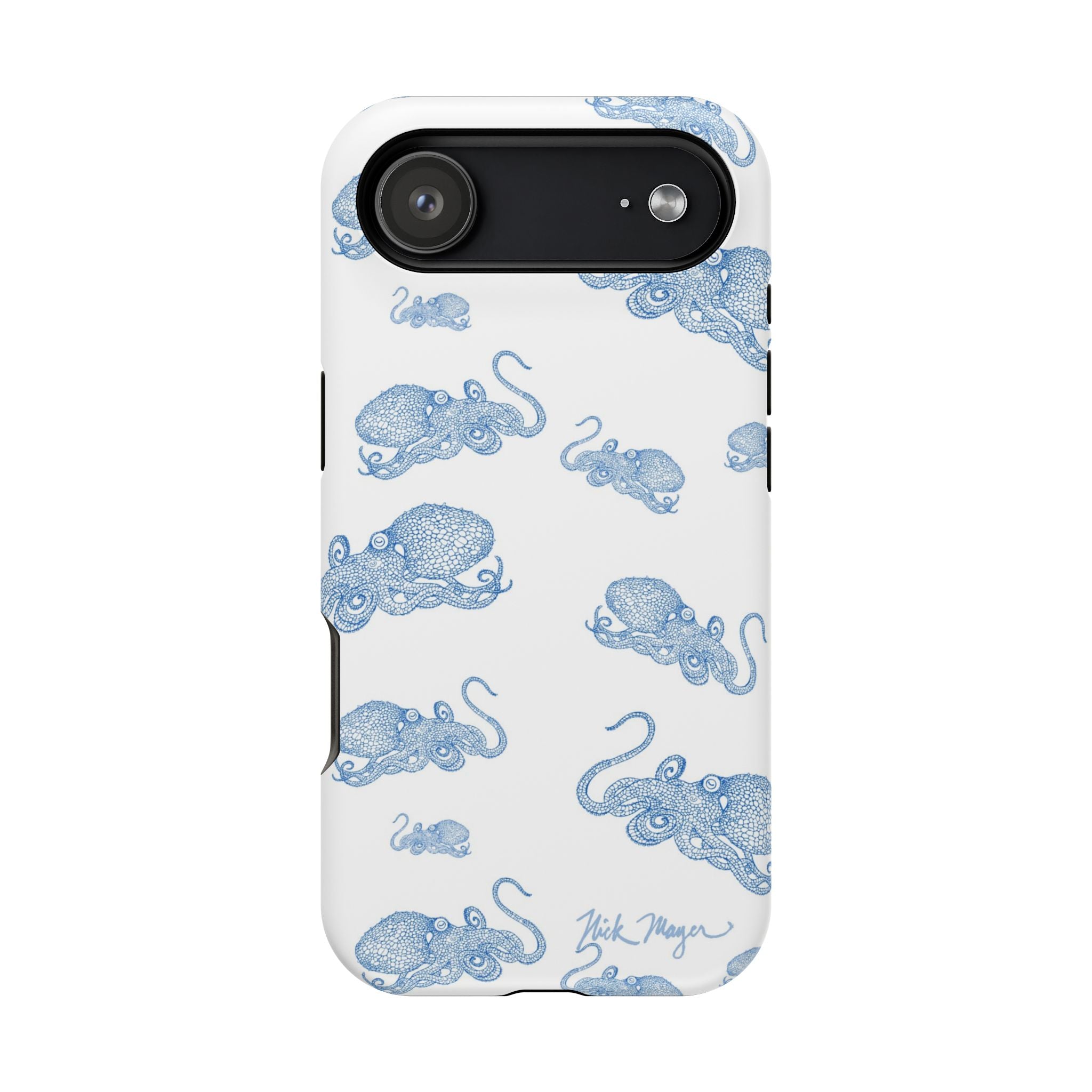 Blue Octopus 2 MagSafe iPhone Case
