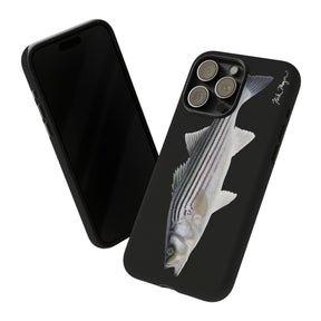 Schoolie Striper Black iPhone 15 Case