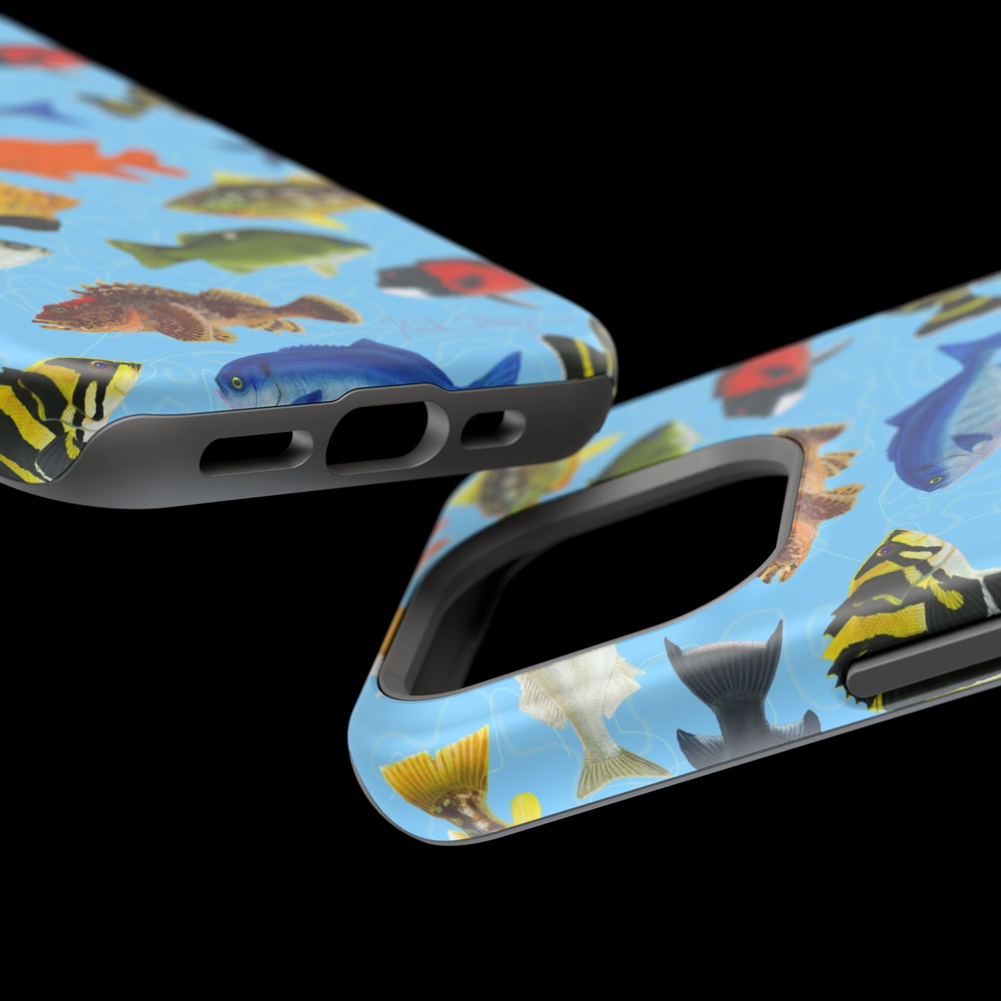 California Fish Blue MagSafe iPhone Case
