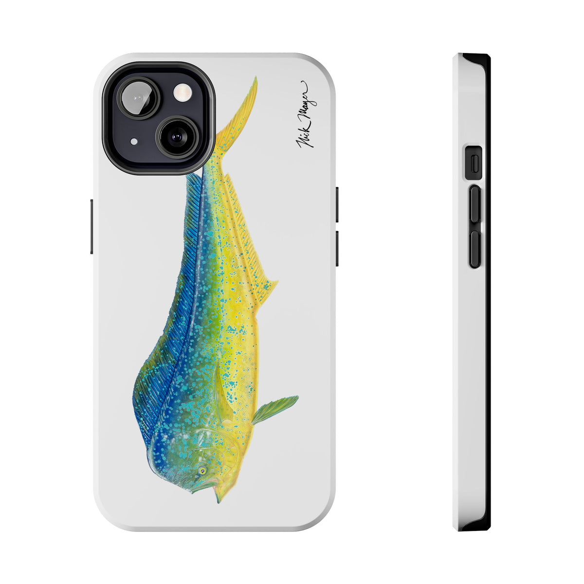 Bull Mahi White Phone Case (iPhone) Printify