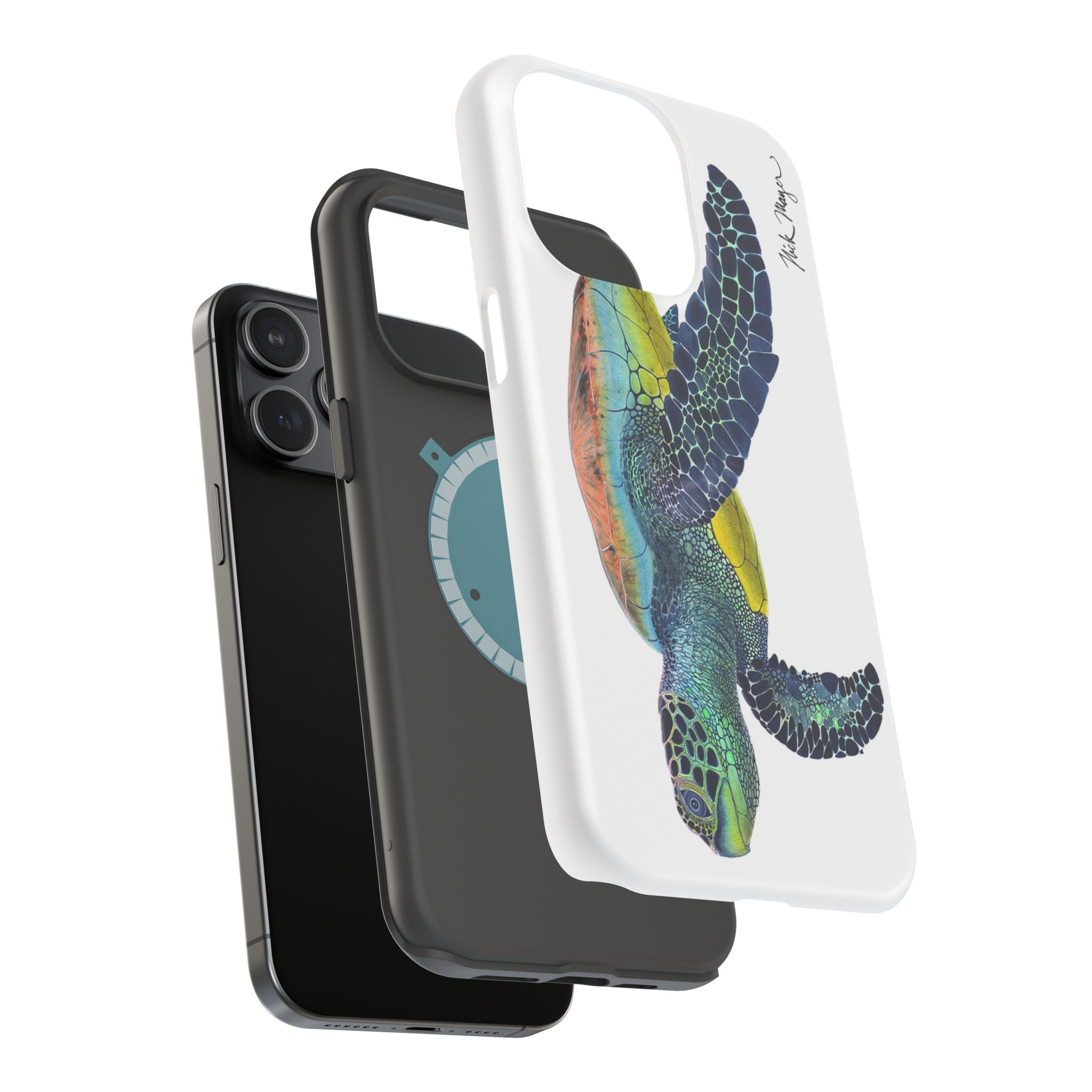 Green Sea Turtle II MagSafe iPhone Case