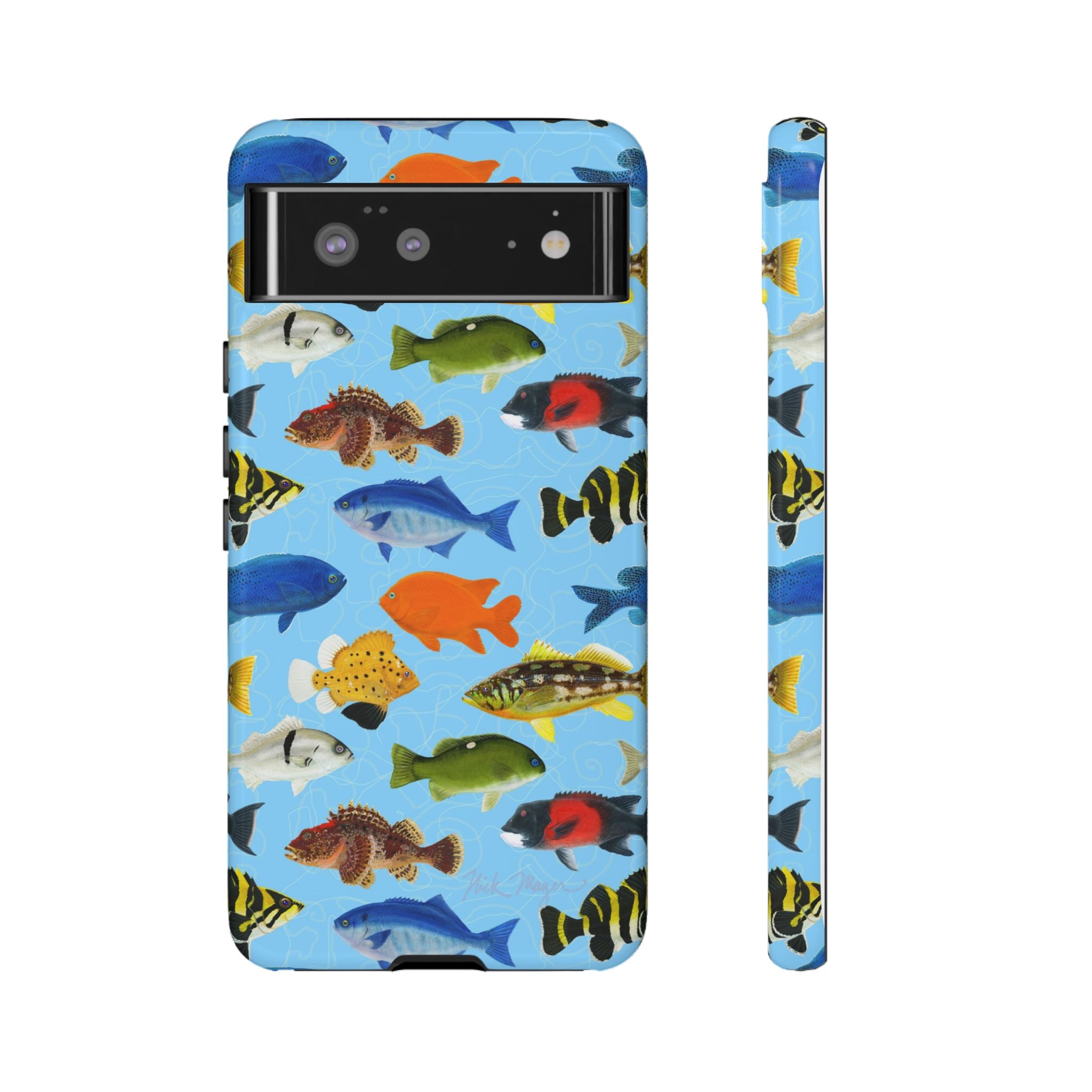 NEW California Fish Blue Phone Case (Samsung)