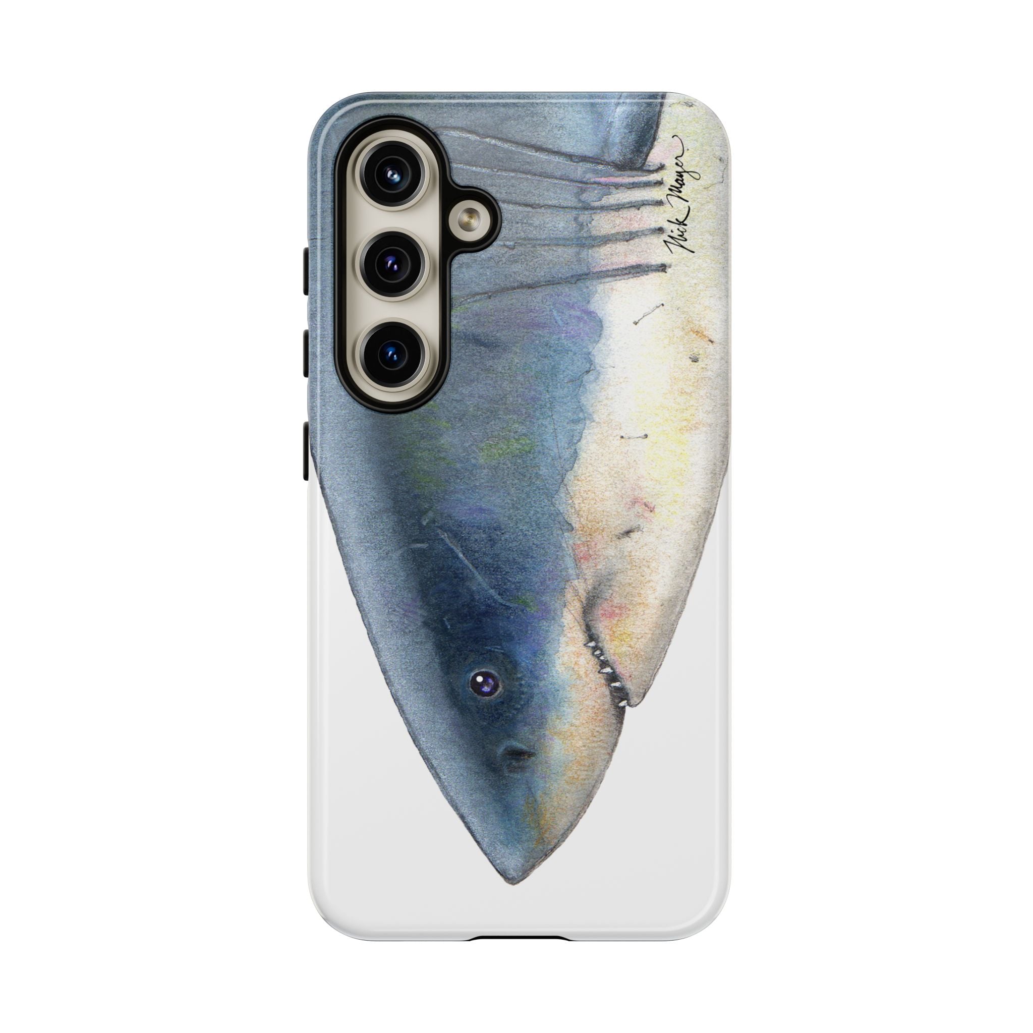 Great White Shark Face Phone Case (Samsung) Printify