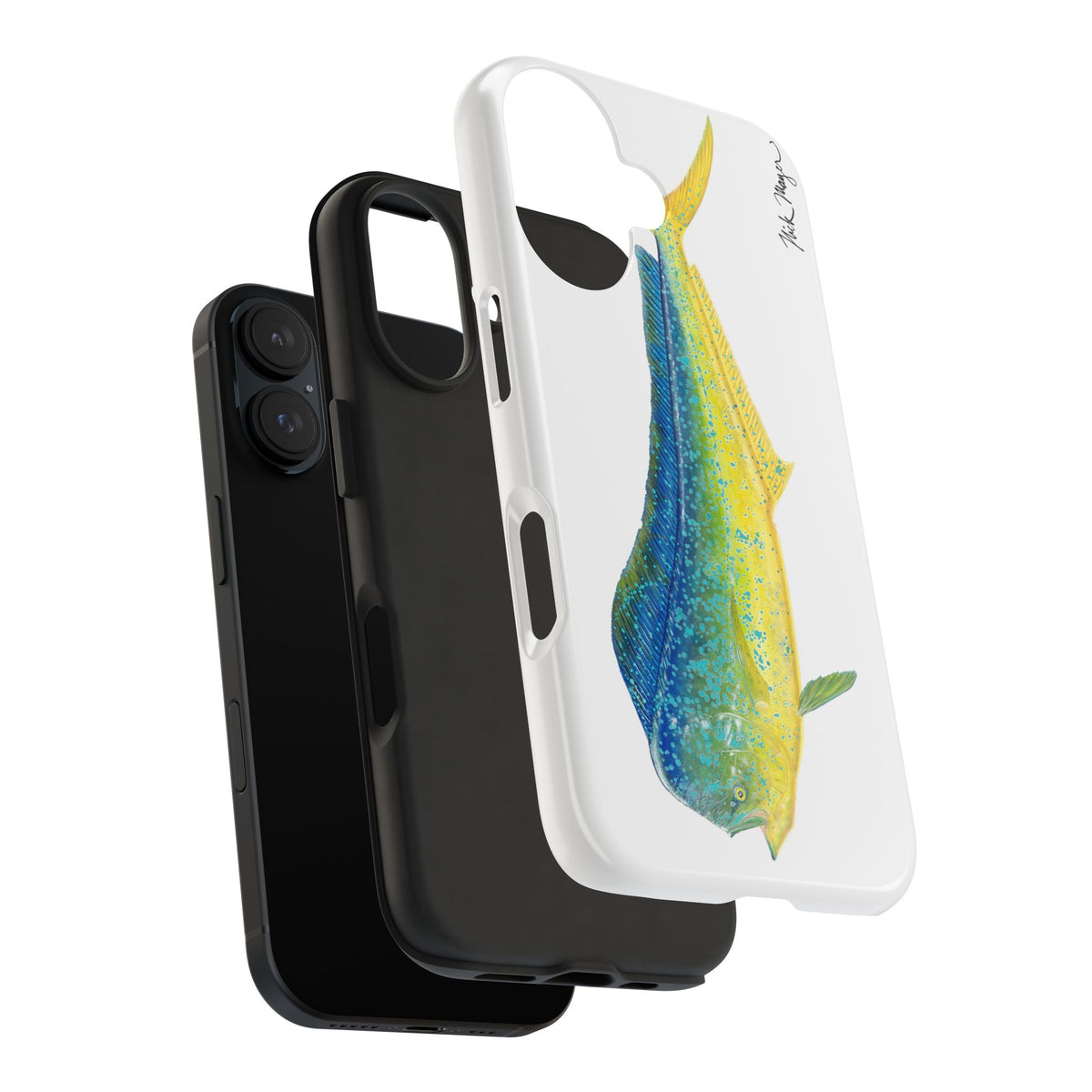 Bull Mahi White Phone Case (iPhone) Printify