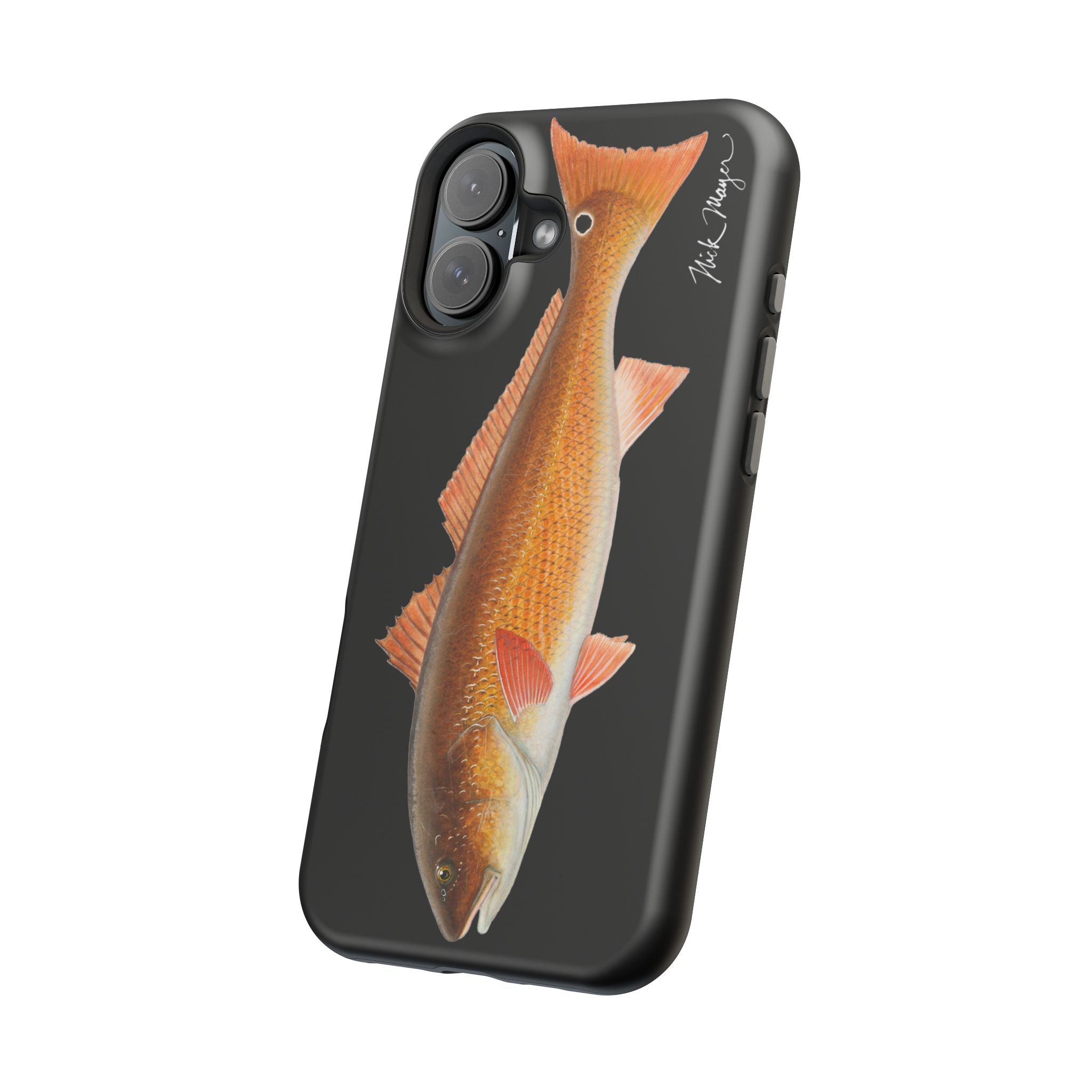 Redfish MagSafe Black iPhone Case