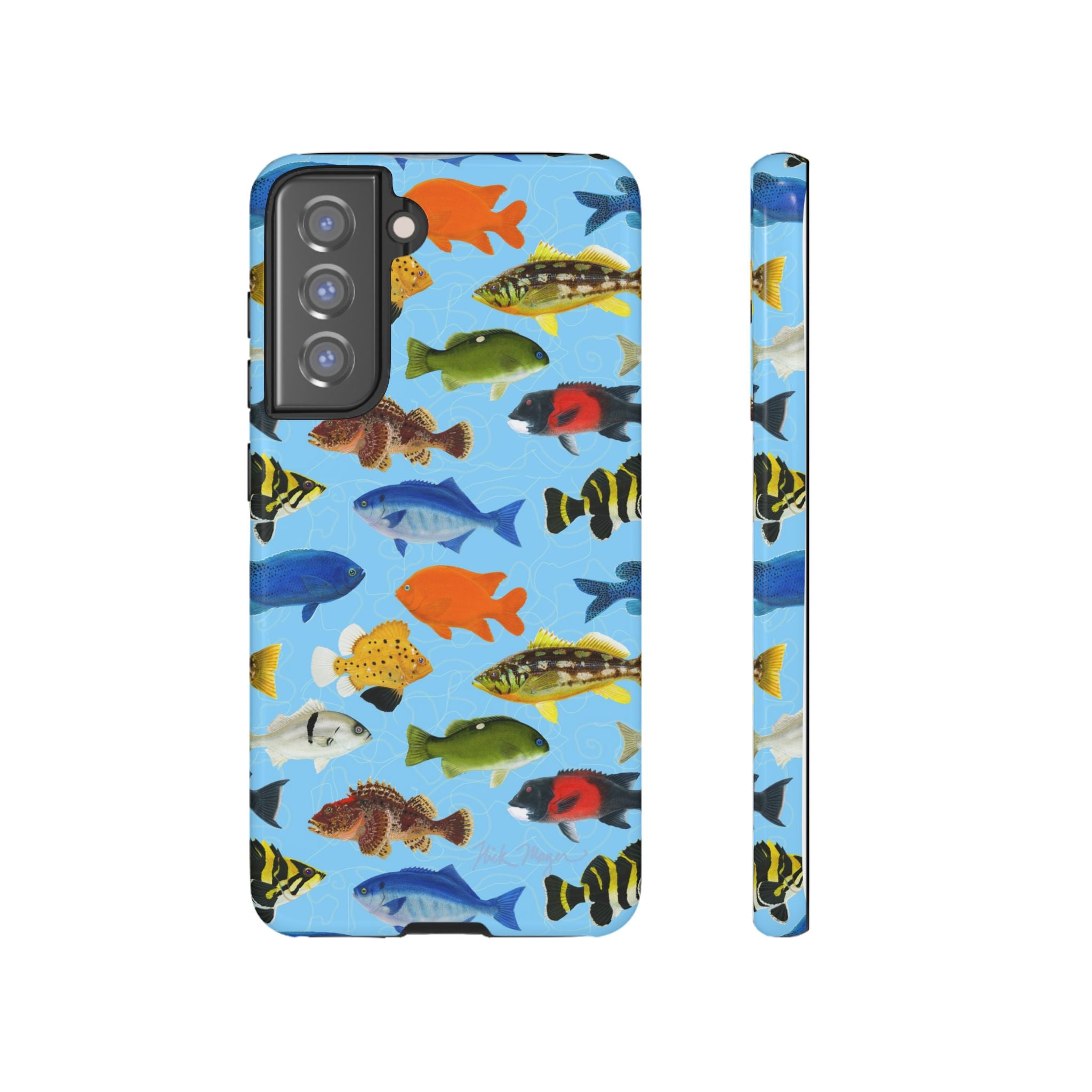 NEW California Fish Blue Phone Case (Samsung)