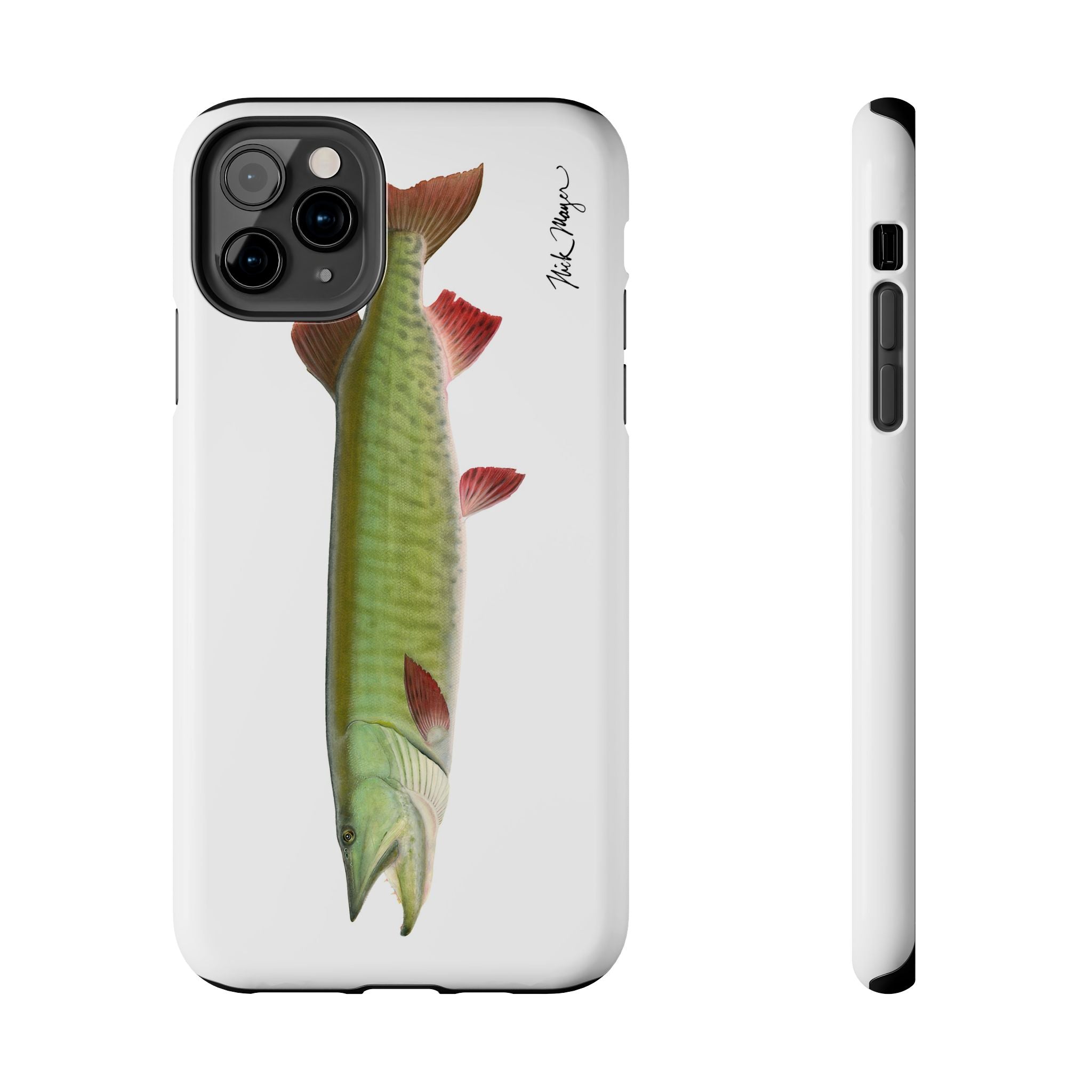Trophy Muskie White Phone Case (iPhone)