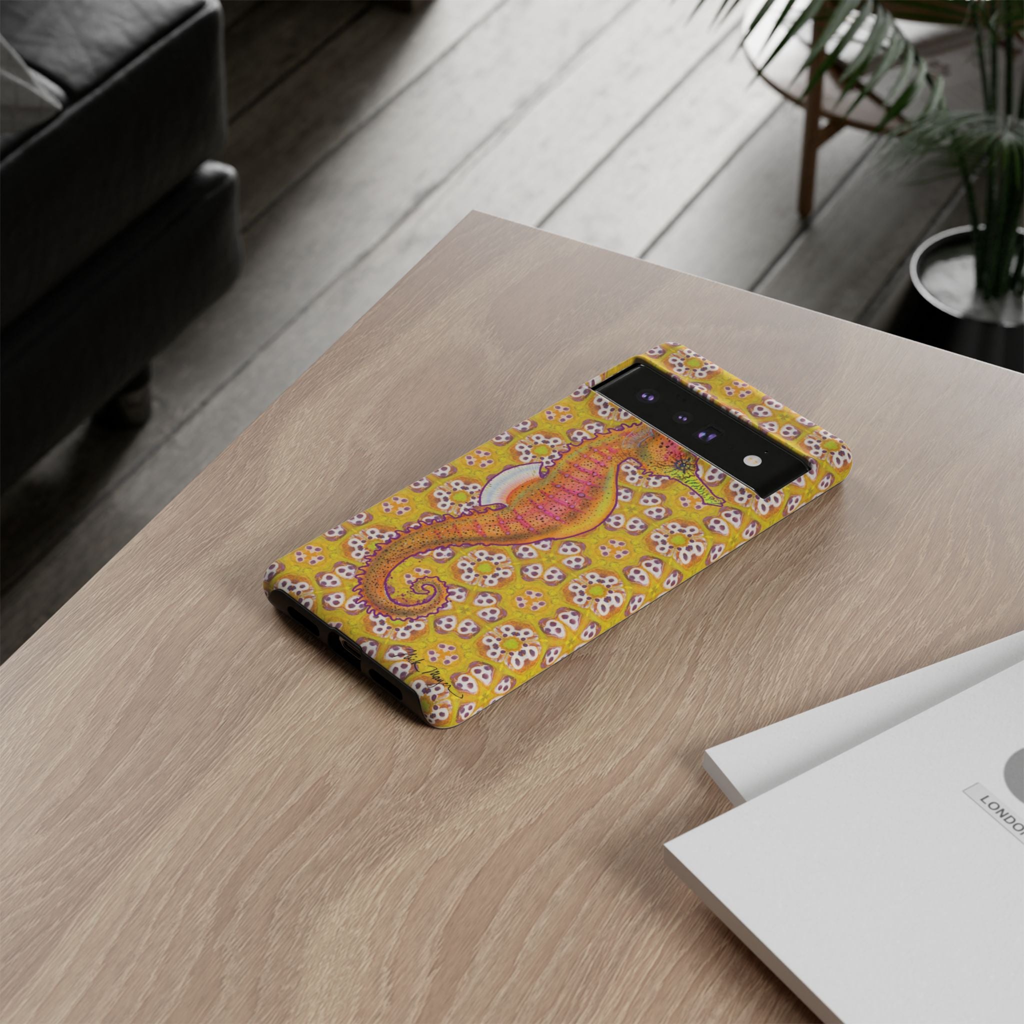 Psychedelic Seahorse Phone Case (Samsung) Printify