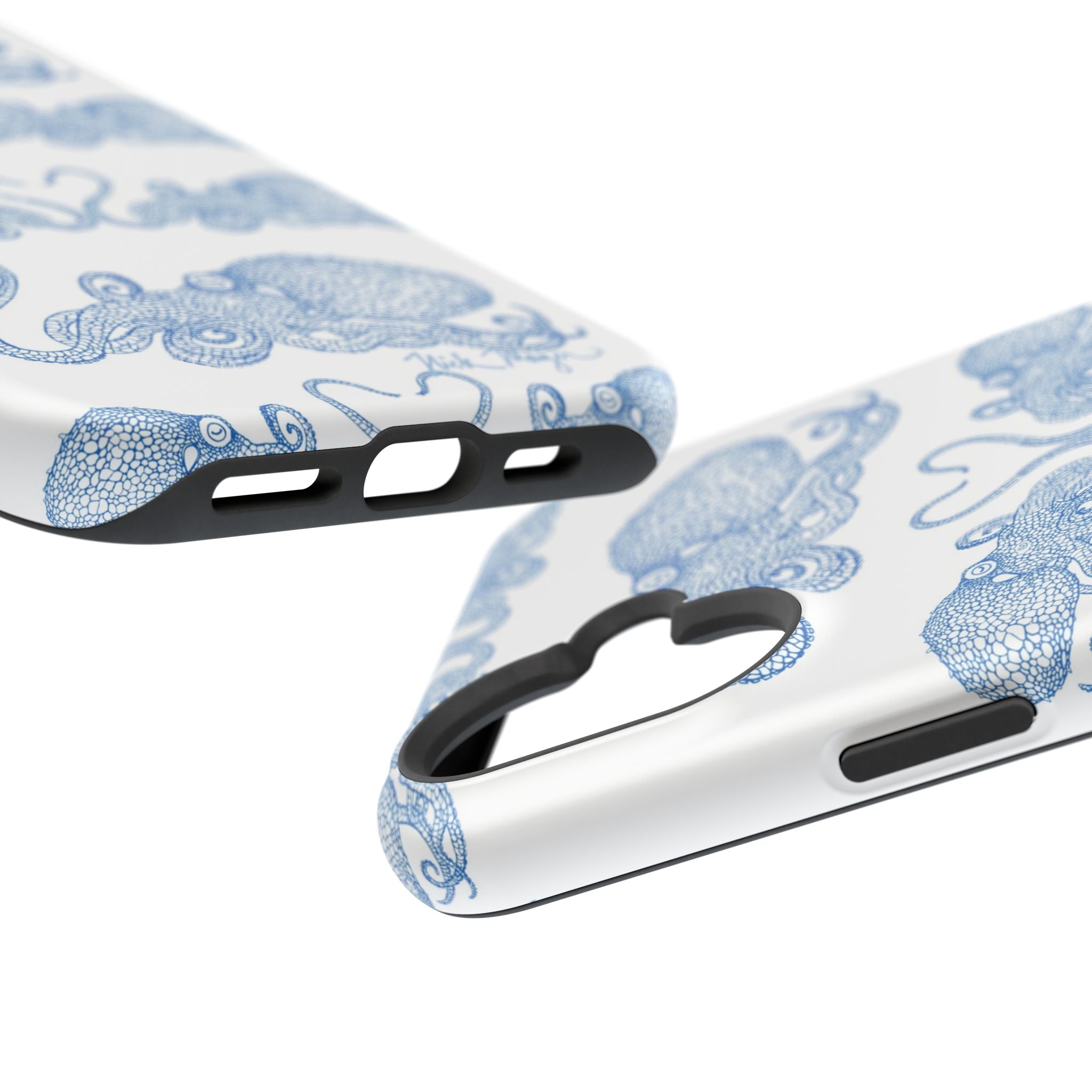 Blue Octopus 1 MagSafe iPhone Case