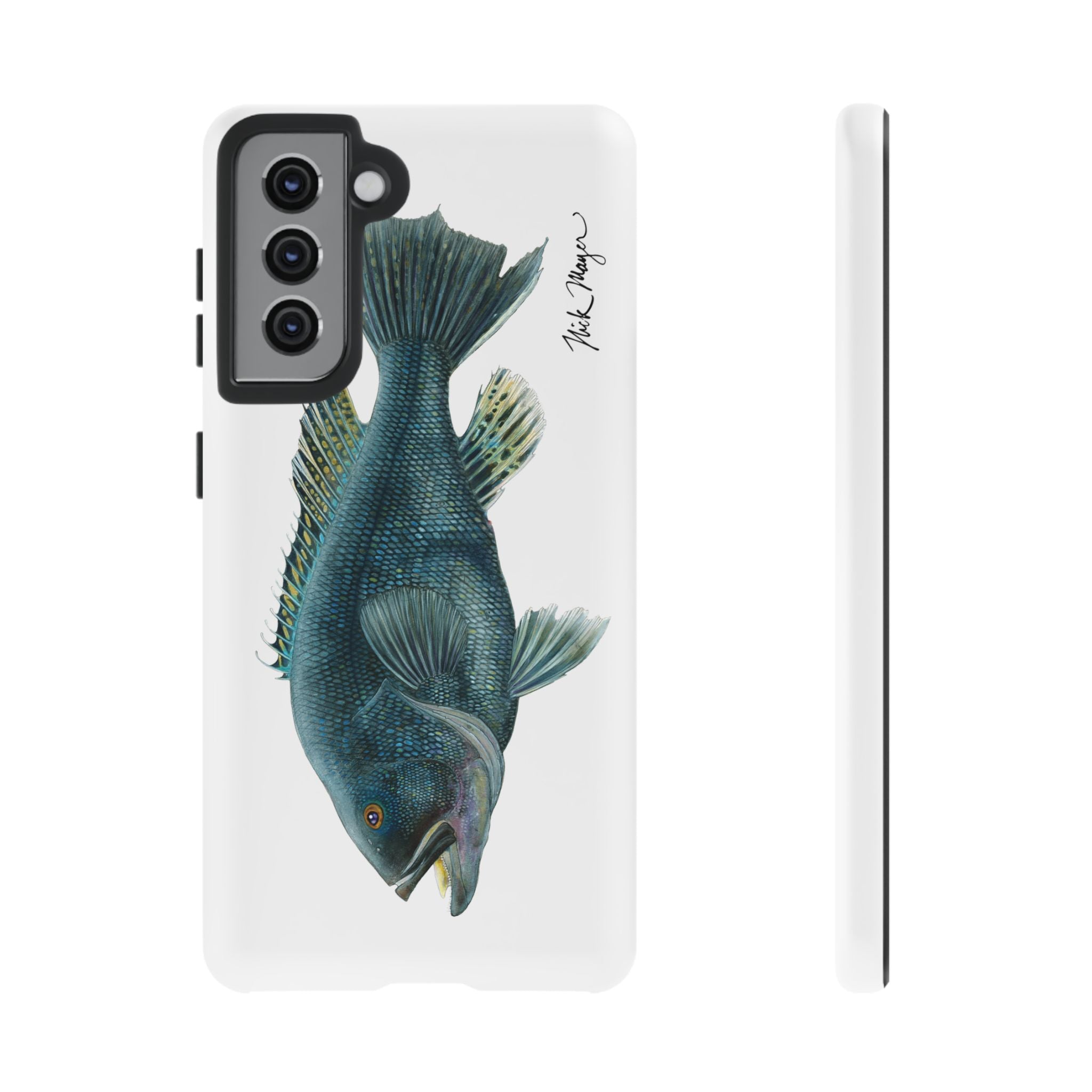 Black Sea Bass Phone Case (Samsung) Printify