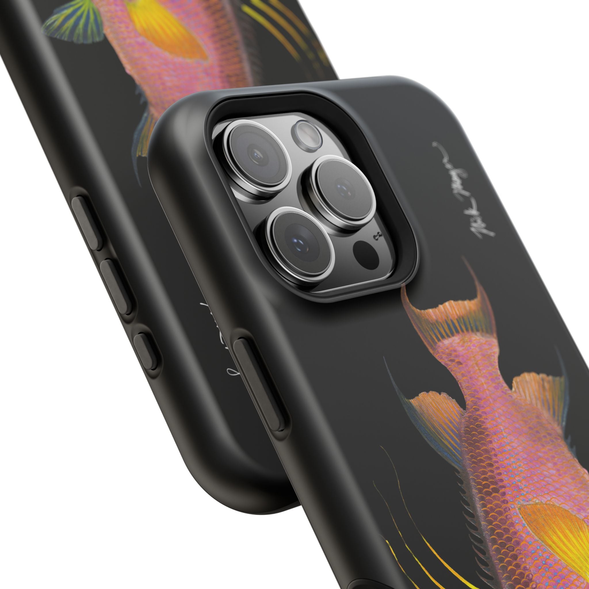 Hogfish MagSafe Black iPhone Case Printify