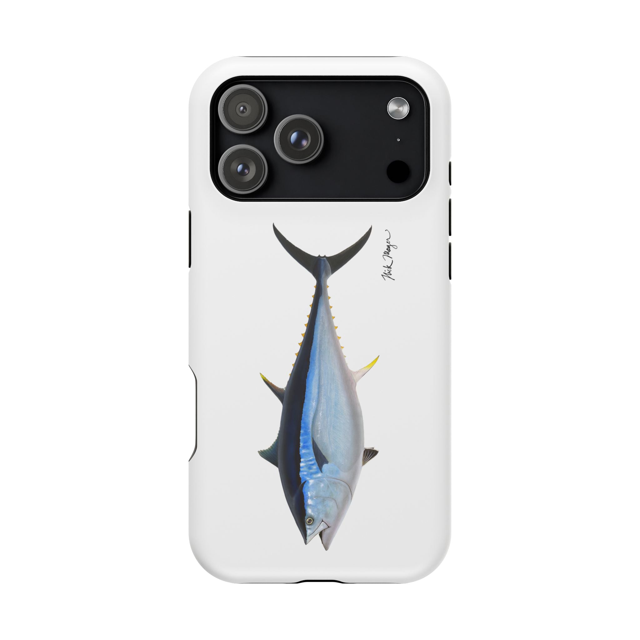 Giant Bluefin II MagSafe White iPhone Case