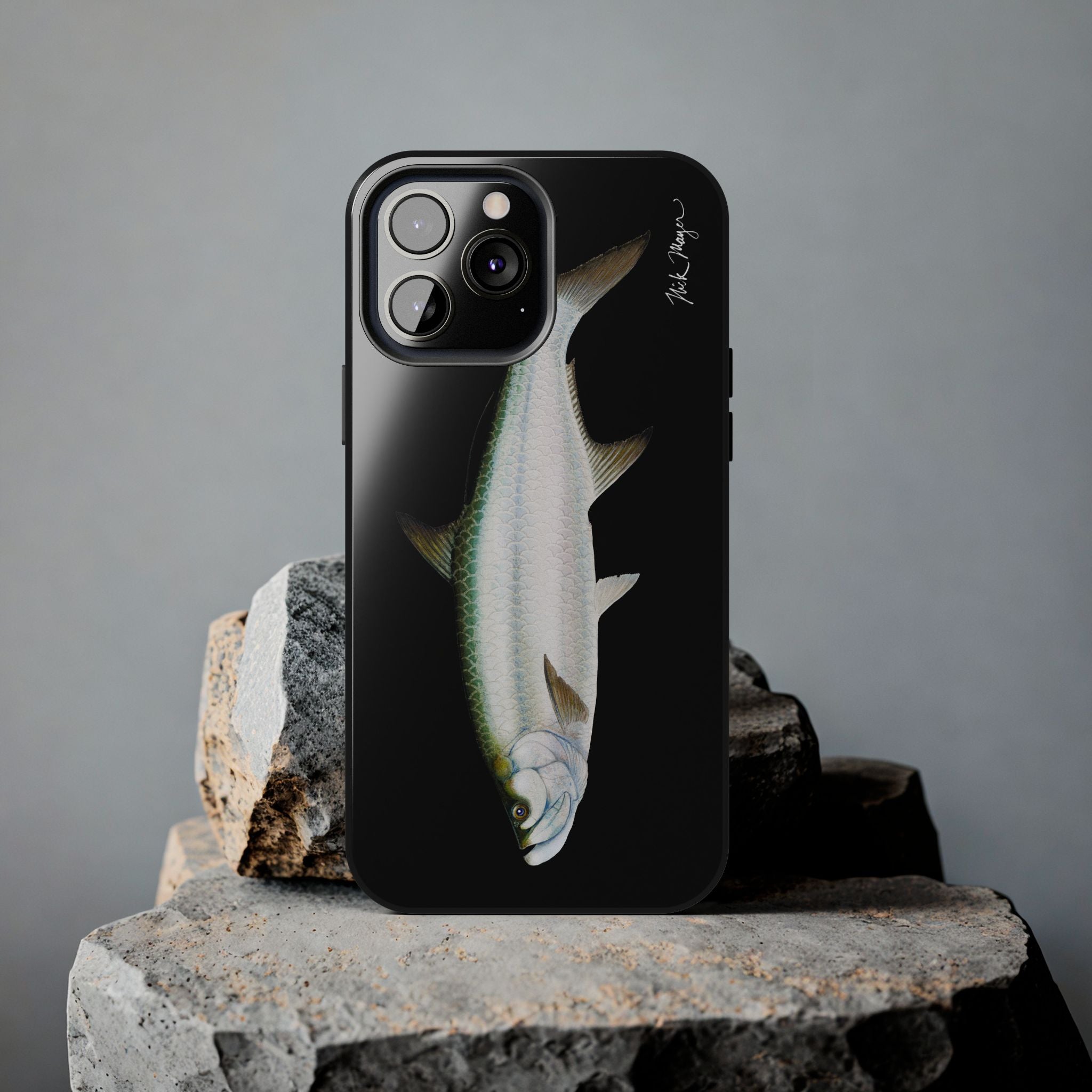 Tarpon Black Phone Case (iPhone)